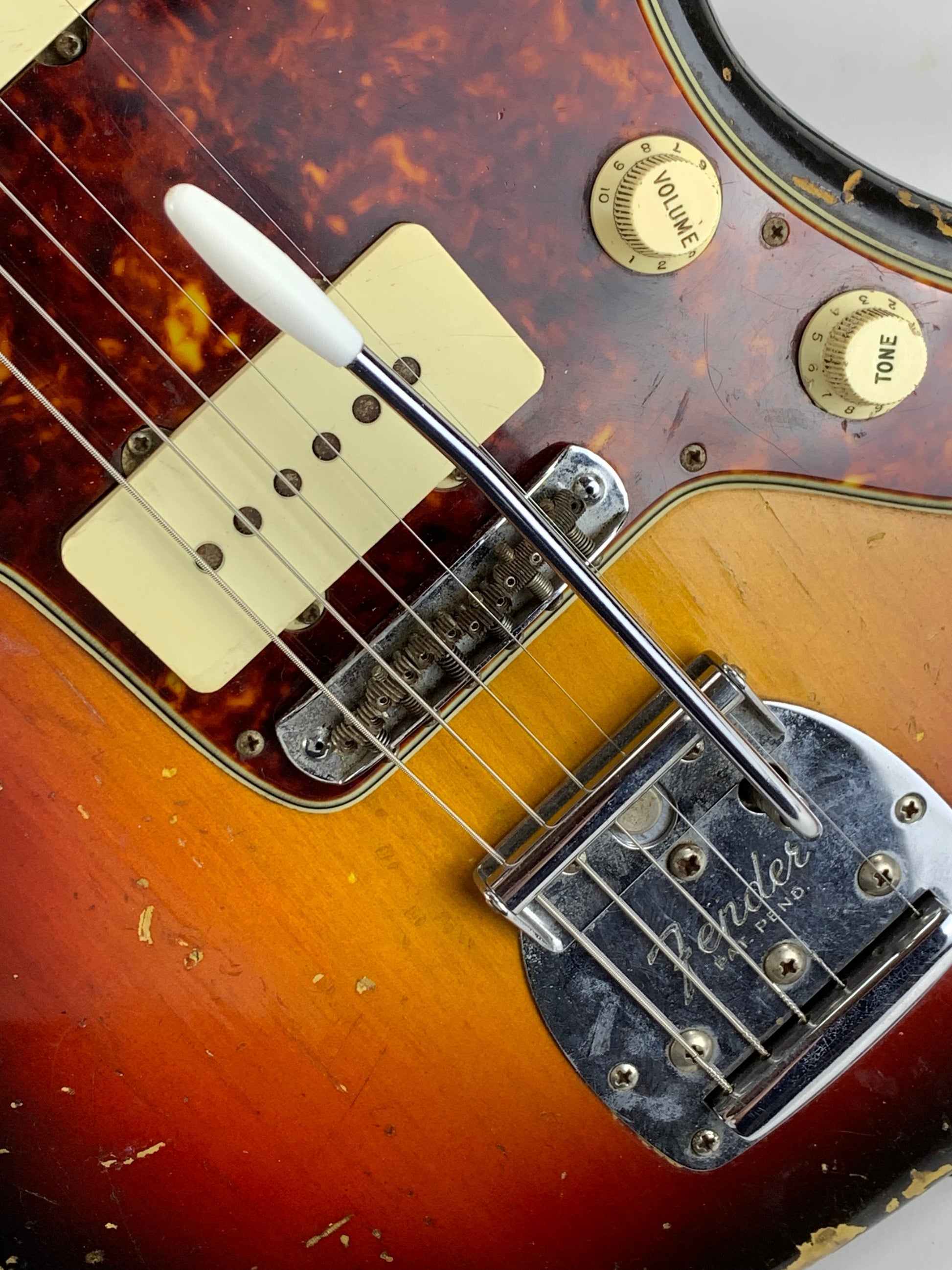 1961 Fender Jazzmaster | Original Vintage Guitar, Slab-Board, Sunburst!