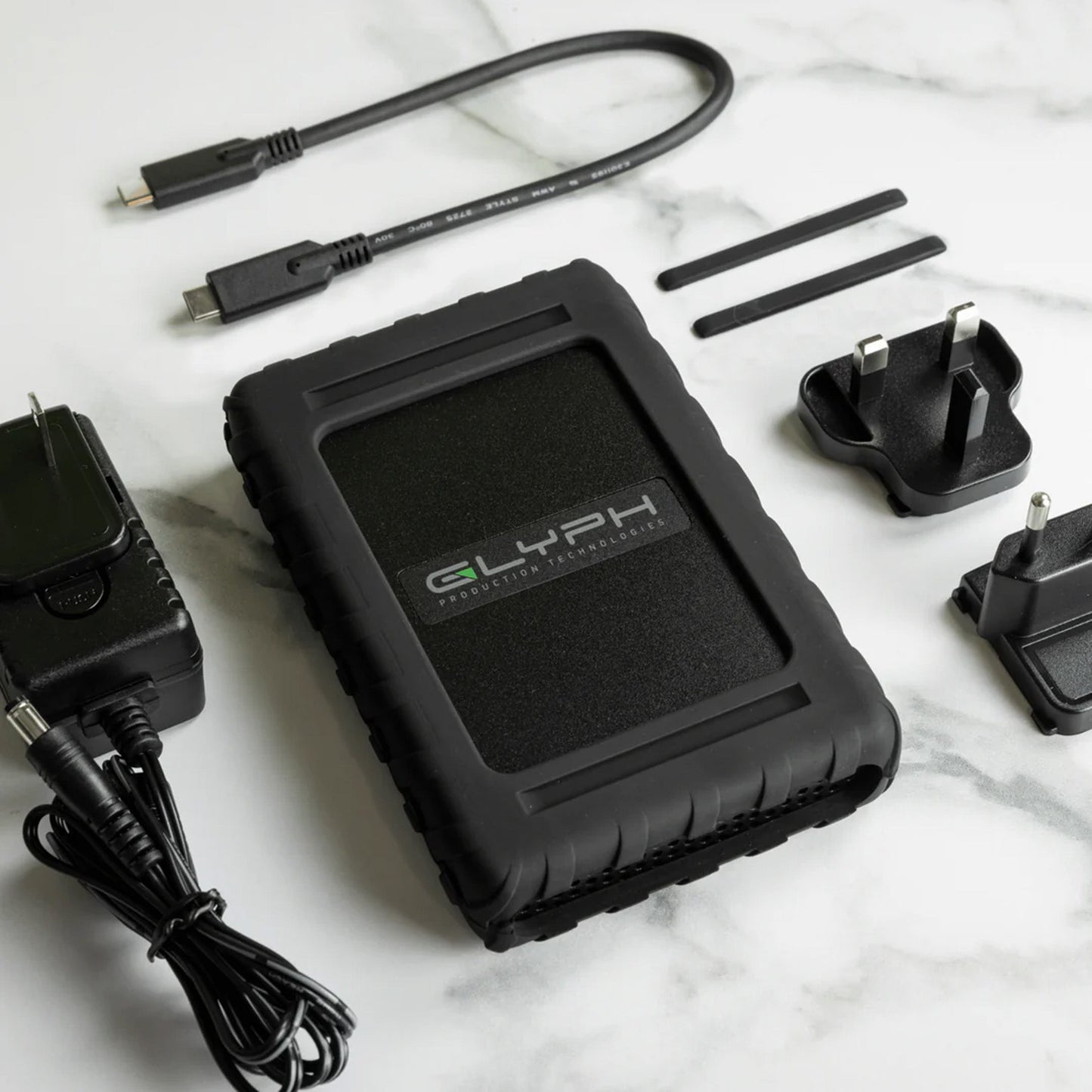 Glyph Blackbox Plus SSD U.2 PRO, USB-C (3.2, Gen2), External Power 30.72TB