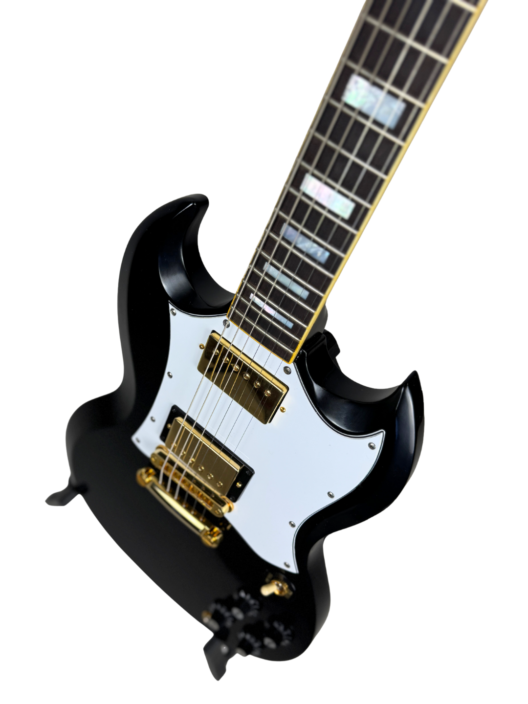 SOLD - Gibson Custom Shop SG Custom with 'Back in Black' Upgrades - USA 2022
