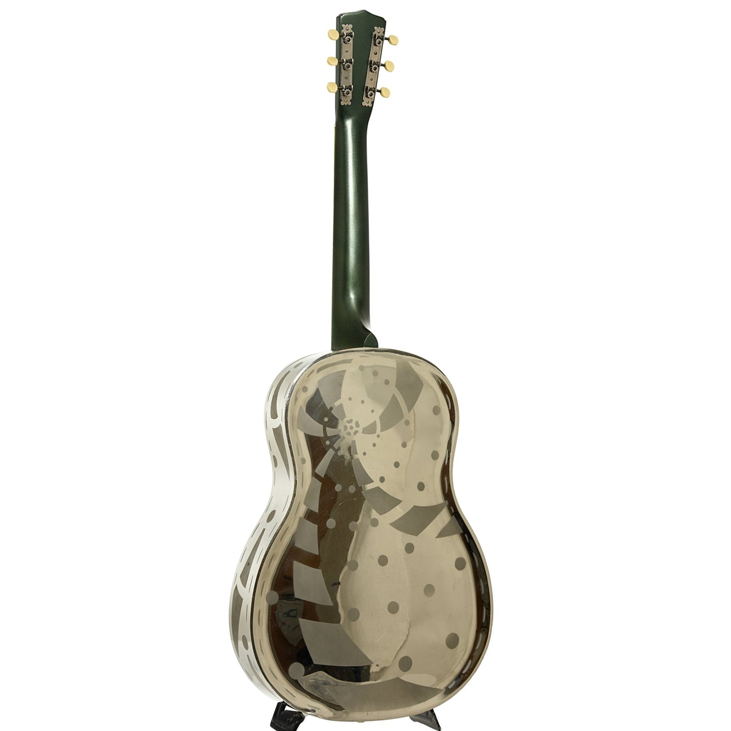 National Tricone Exploding Palm Tree Resonator Guitar (1937)