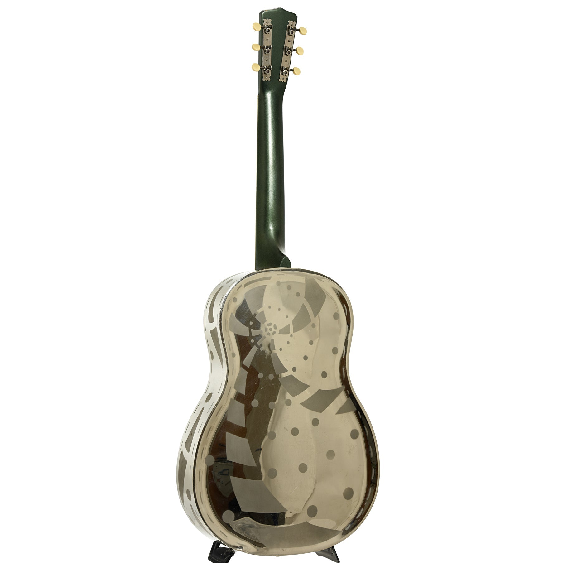 National Tricone Exploding Palm Tree Resonator Guitar (1937)