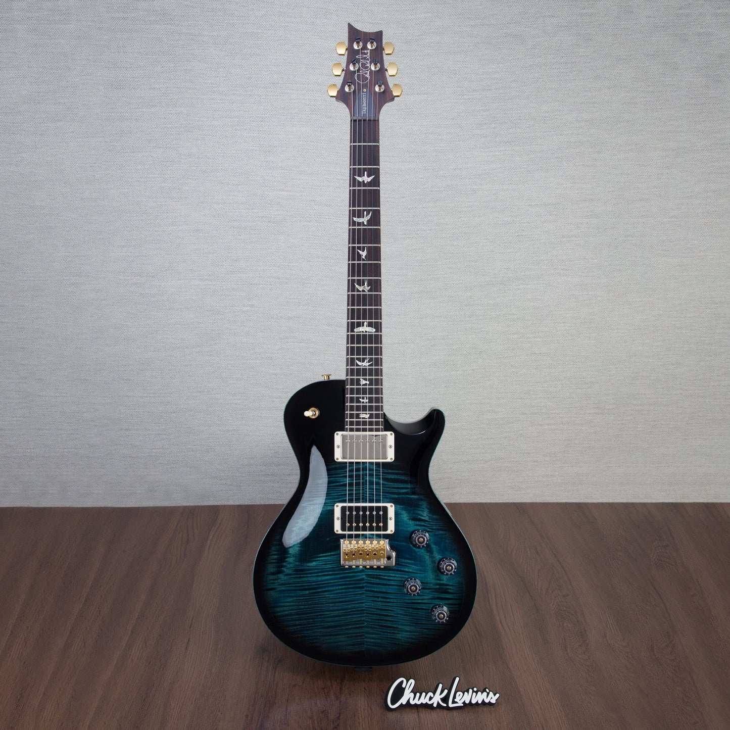 PRS Mark Tremonti Signature Single Cutaway 10-Top Electric Guitar - Cobalt Smokeburst - #230362356 - 2023