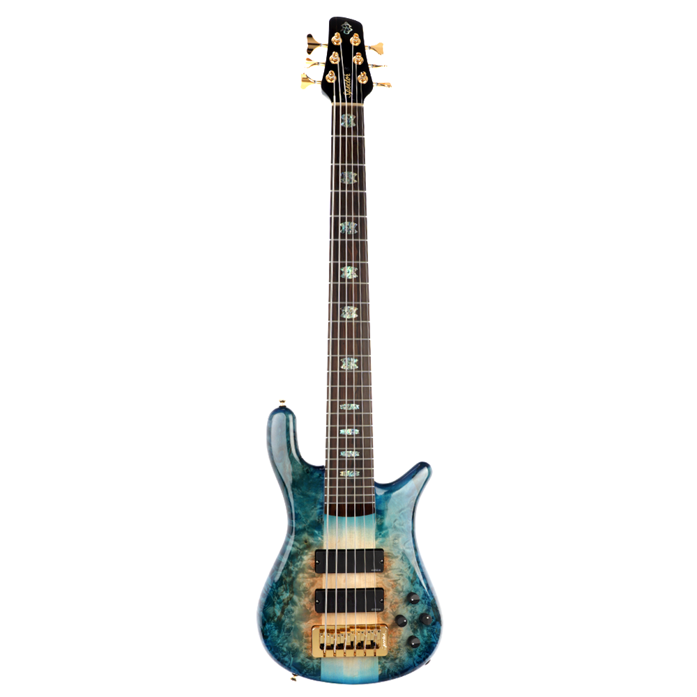 Spector USA Custom NS-6XL 6-String Bass Guitar - Desert Island Gloss Chuck Levin's Exclusive