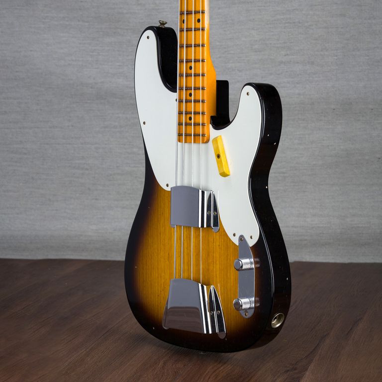 Fender Custom Shop 1953 Journeyman Relic Percision Electric Bass - Aged 2-Tone Sunburst