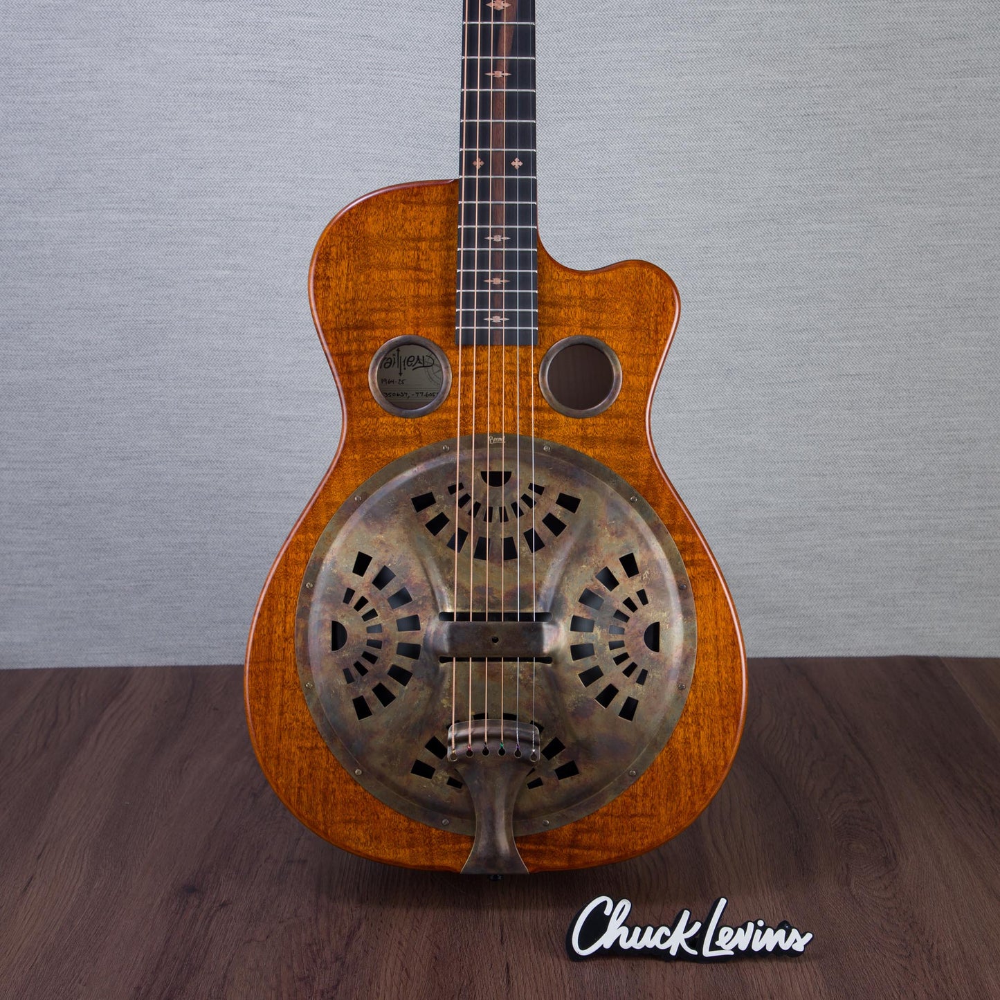 Beard Guitars Trailhead R Roundneck Acoustic Electric Guitar - Tobacco - #196425