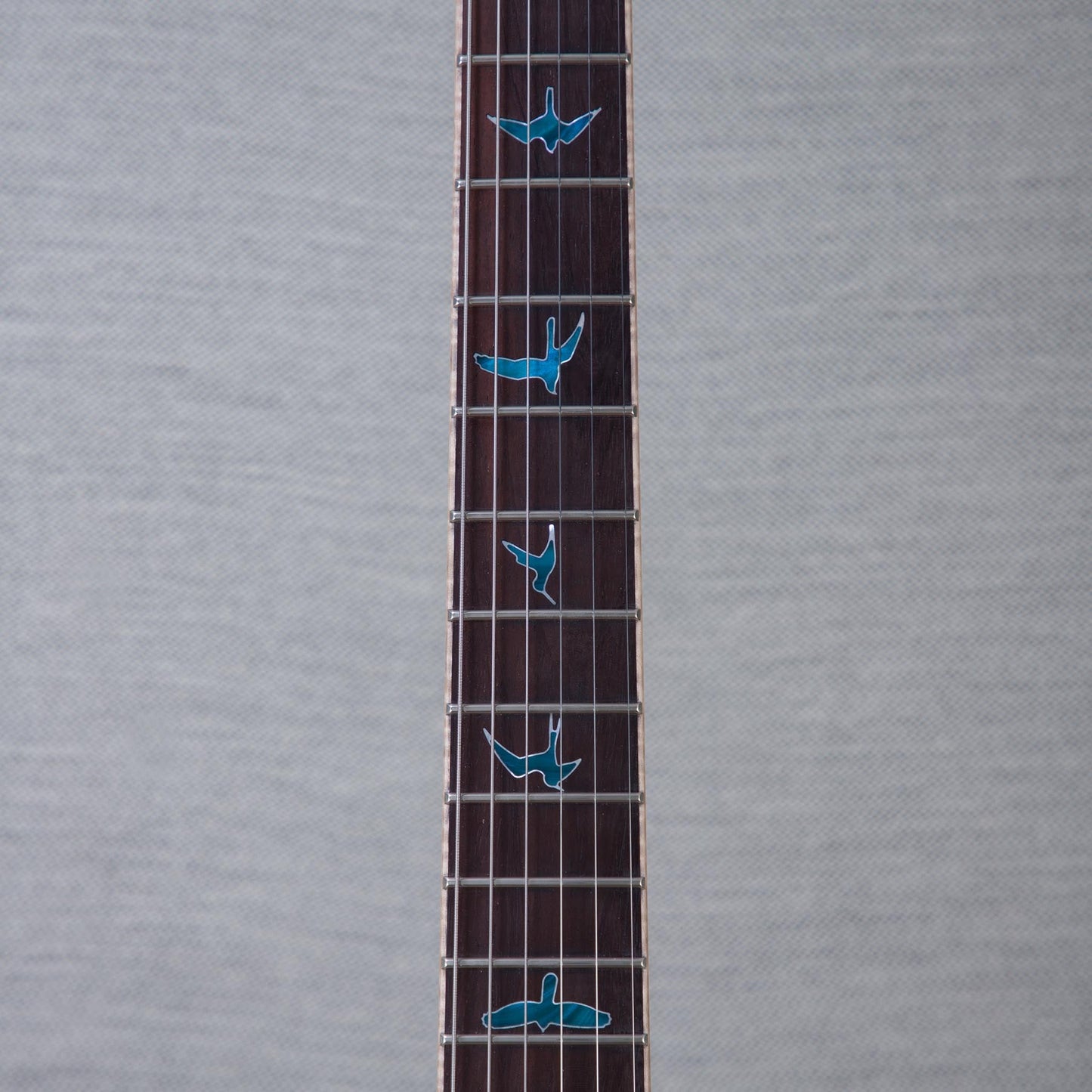 PRS Private Stock Santana Retro Buck-Eye Burl/Aqua Resin Electric Guitar - #0422660
