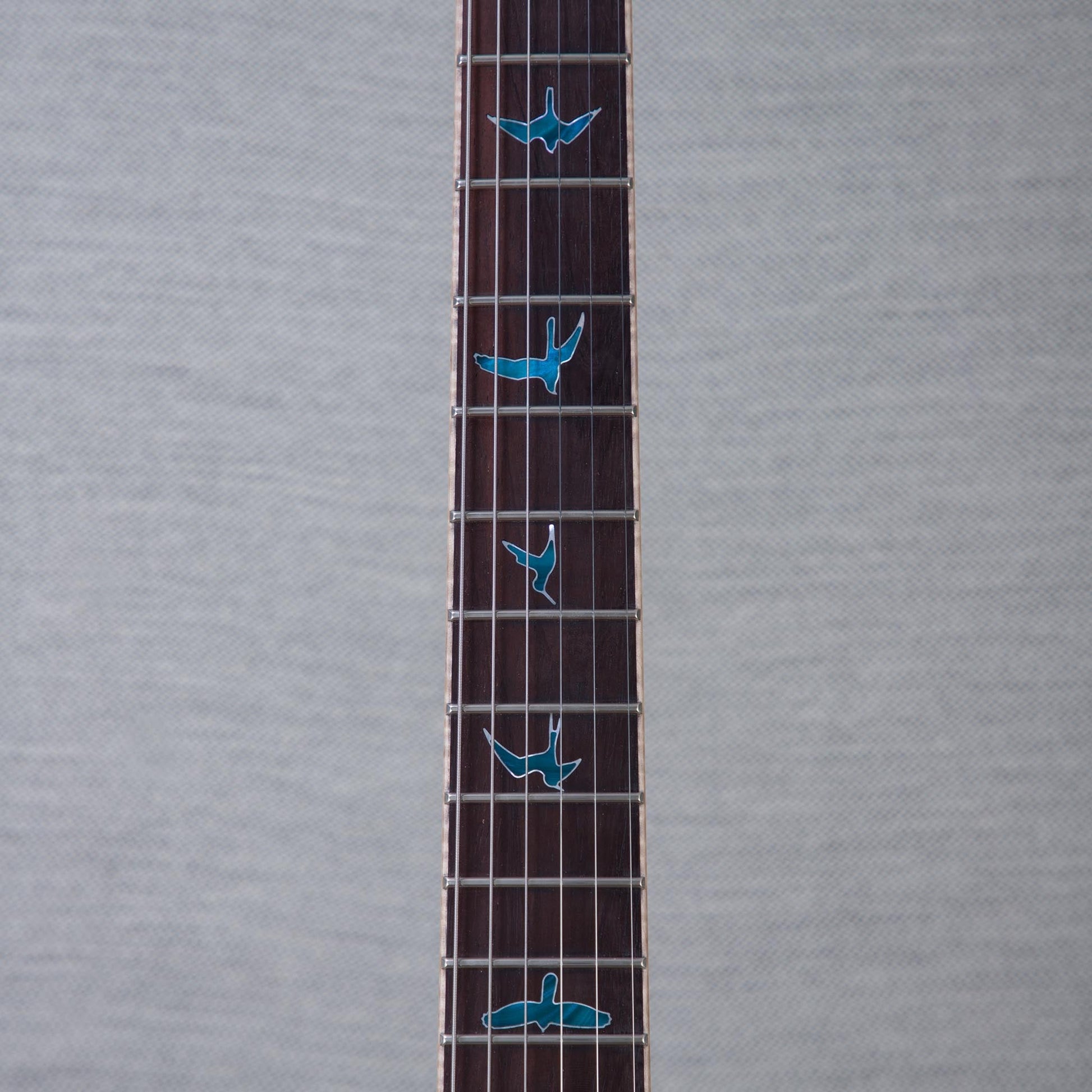 PRS Private Stock Santana Retro Buck-Eye Burl/Aqua Resin Electric Guitar - #0422660