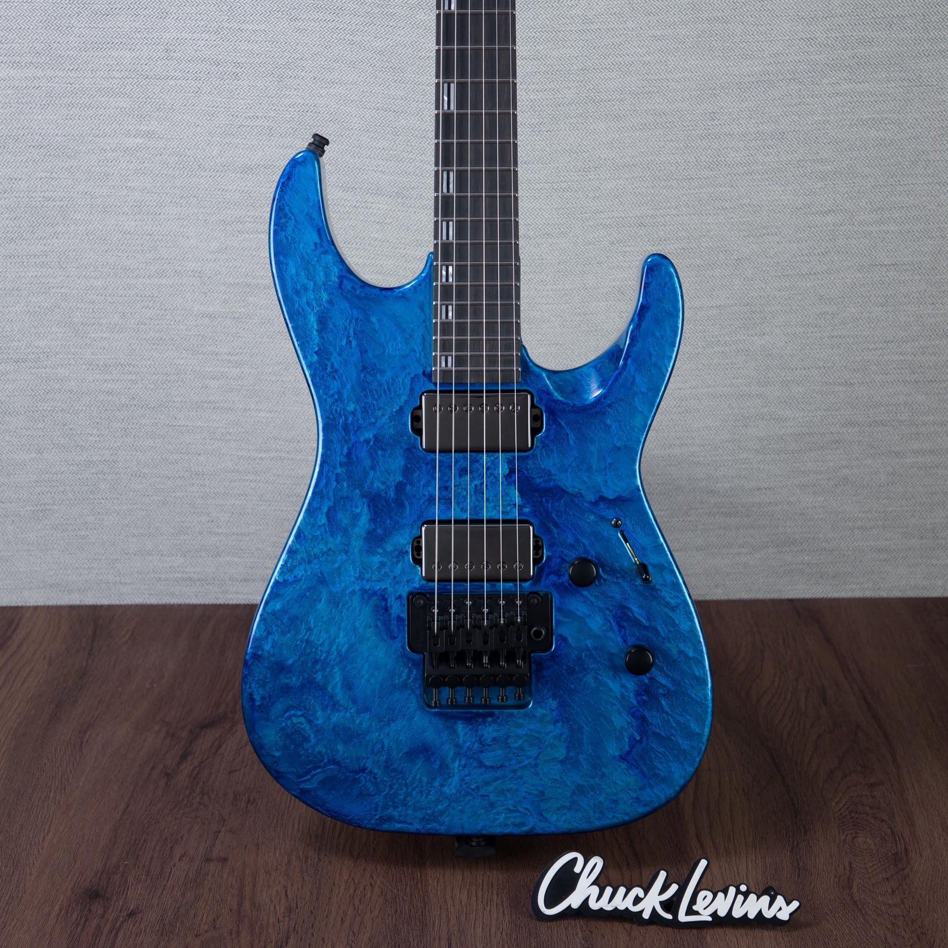 ESP M-II DX Electric Guitar - Blue Lava - #E6001252