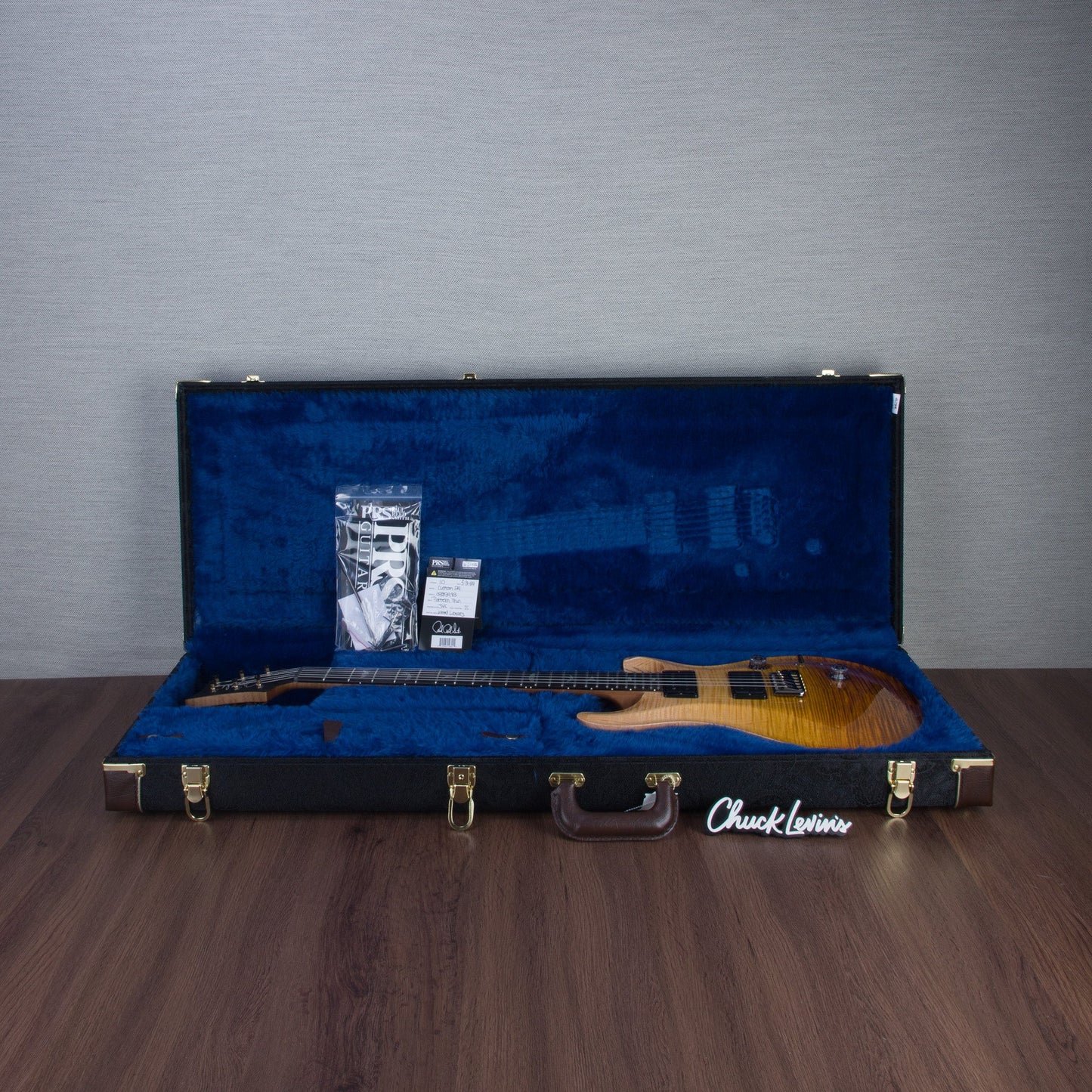 PRS Wood Library Custom 24 Electric Guitar - Private Stock Goldstorm Fade Finish - CHUCKSCLUSIVE - #240383983 - 2024