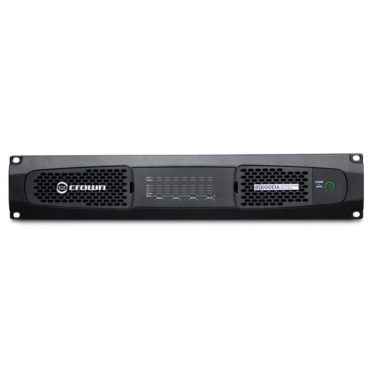Crown DCI8x600DA 8-channel 600-Watt Power Amplifier with Dante - Mint, Open Box - Used