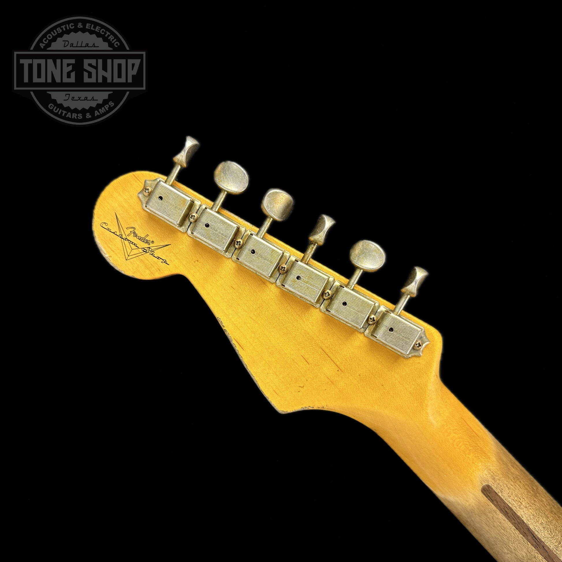 Fender Custom Shop Time Machine '57 Strat Heavy Relic Aged White Blonde w/case