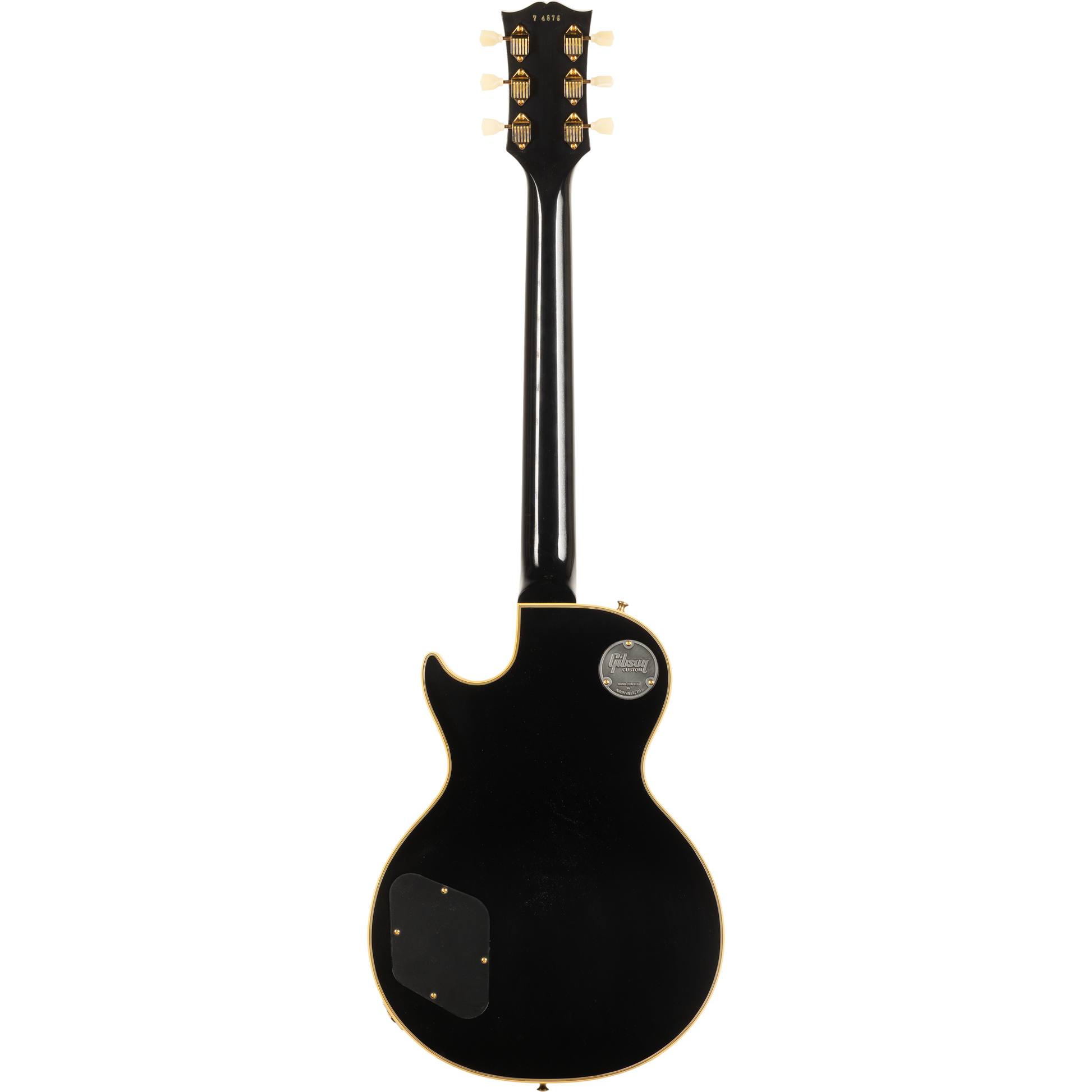 Gibson 1957 Les Paul Custom Reissue 3-Pickup Electric Guitar - VOS Ebony