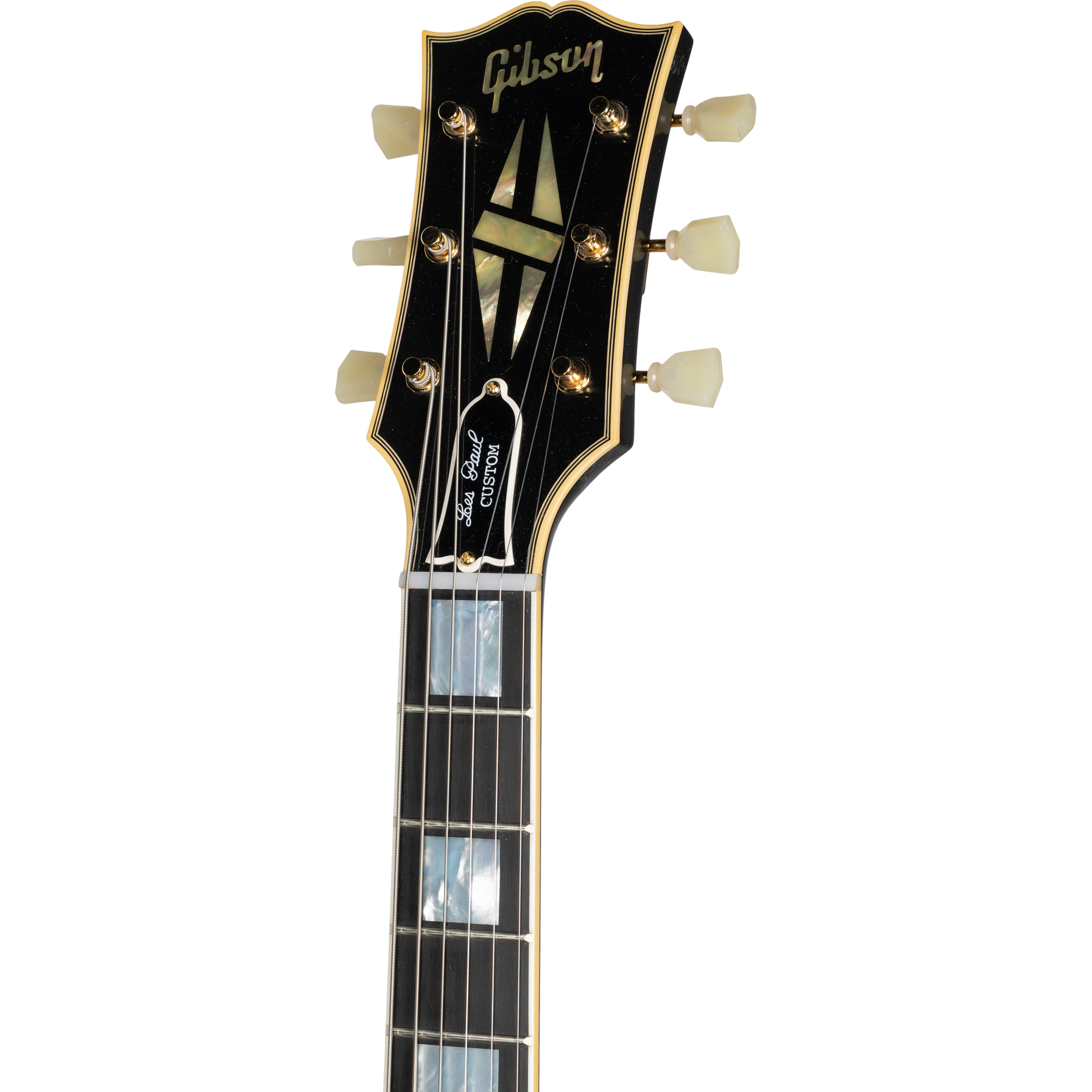 Gibson 1957 Les Paul Custom Reissue 3-Pickup Electric Guitar - VOS Ebony