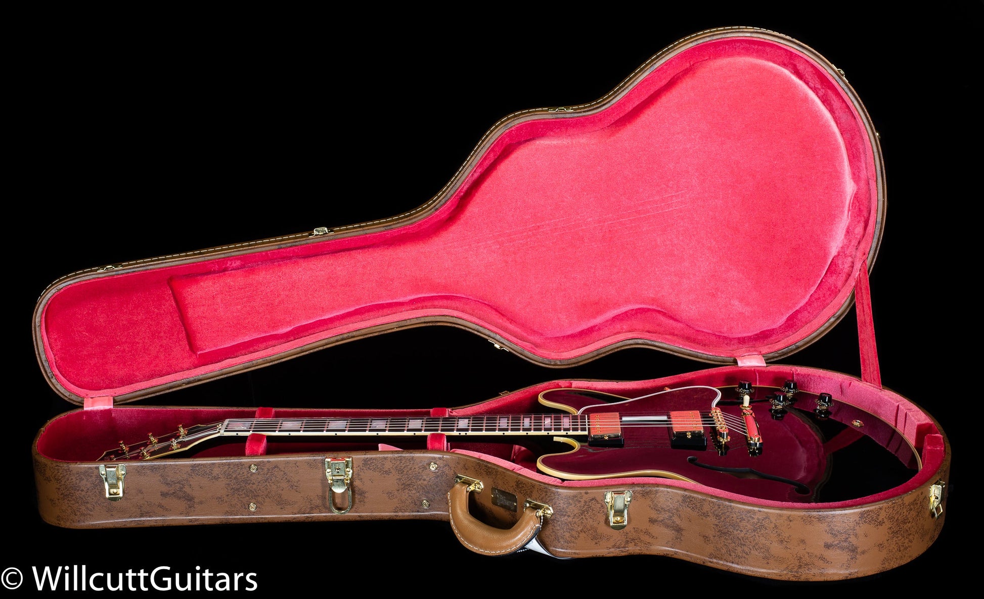 Gibson Custom Shop 1959 ES-355 Reissue Stop Bar Murphy Lab Ultra Light Aged Ebony (400)