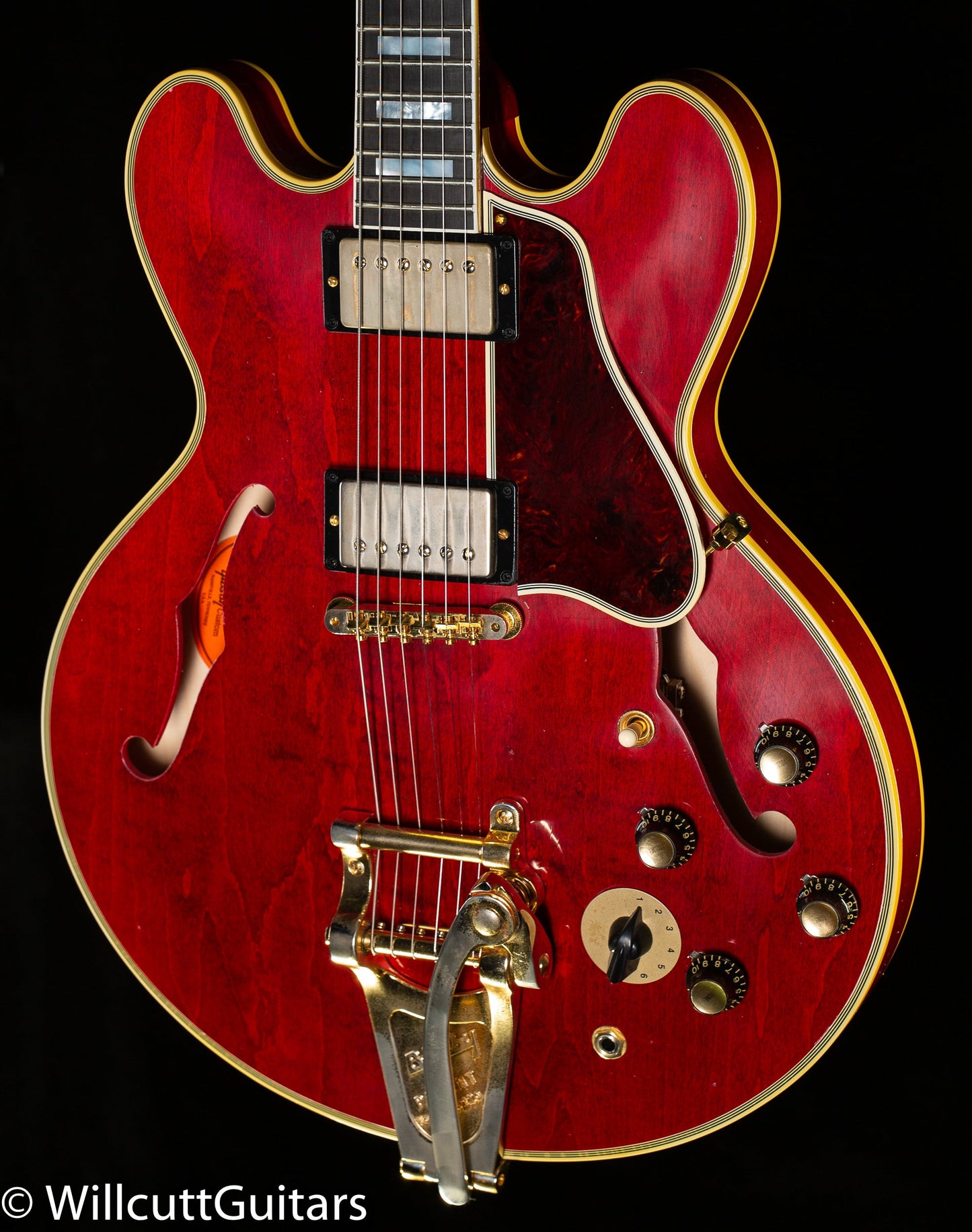 Gibson Custom Shop 1960 ES-355 Noel Gallagher 60s Cherry Murphy Lab Aged (702)