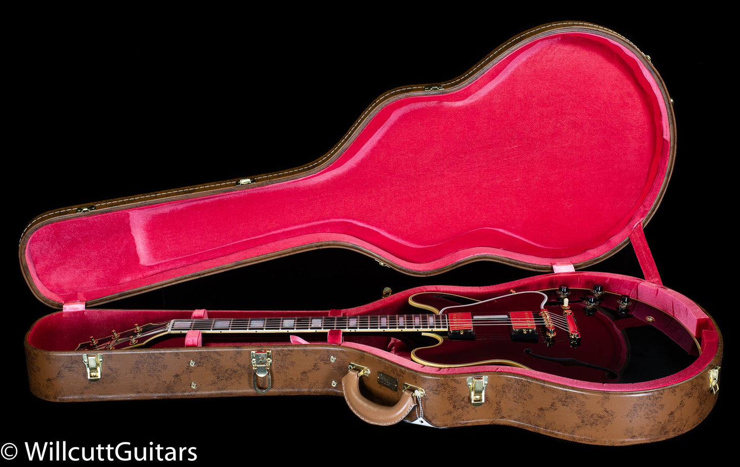 Gibson Custom Shop 1959 ES-355 Reissue Stop Bar Murphy Lab Ultra Light Aged Ebony (037)