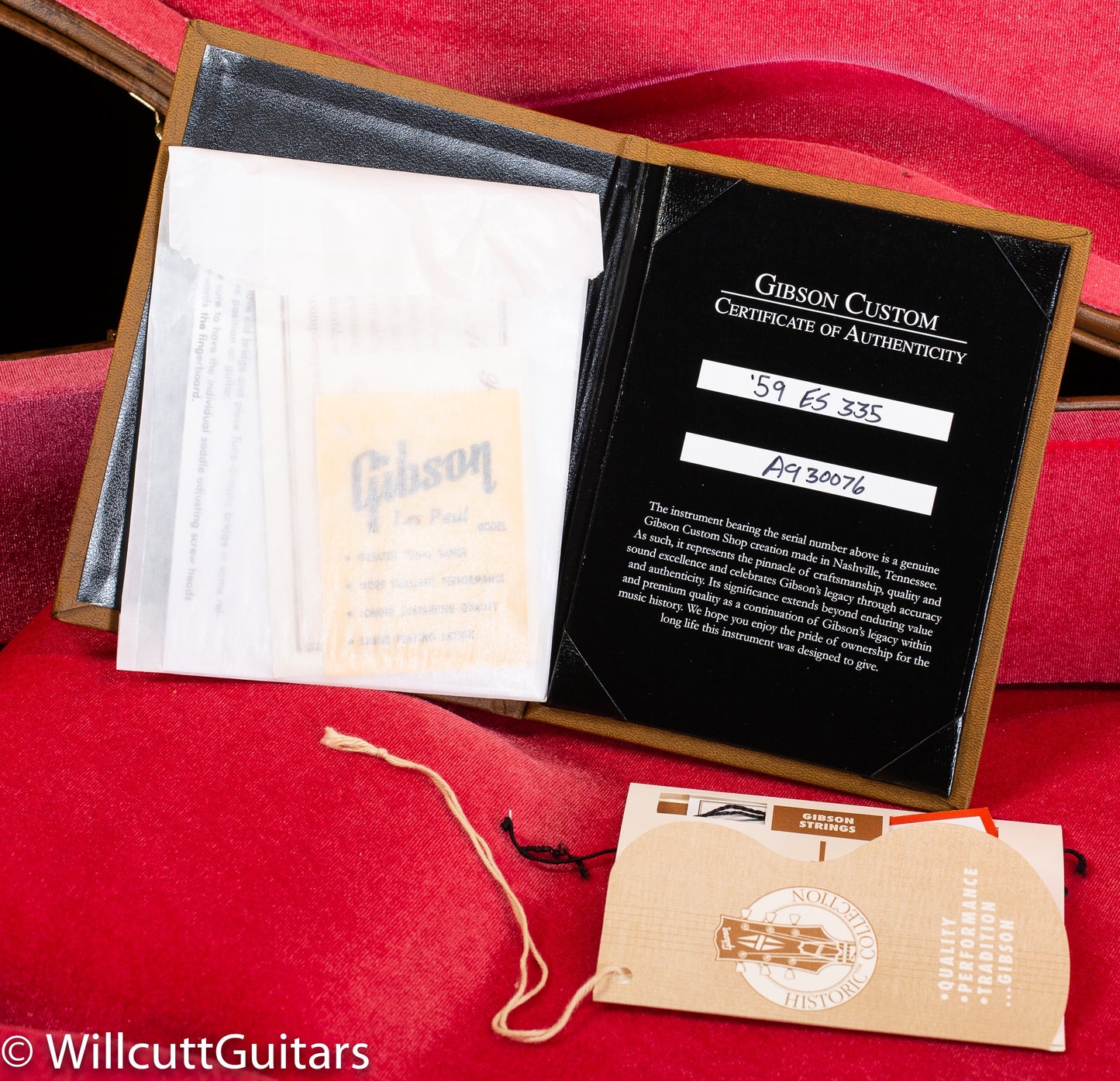 Gibson Custom Shop 1959 ES-335 Reissue Vintage Natural VOS (076)