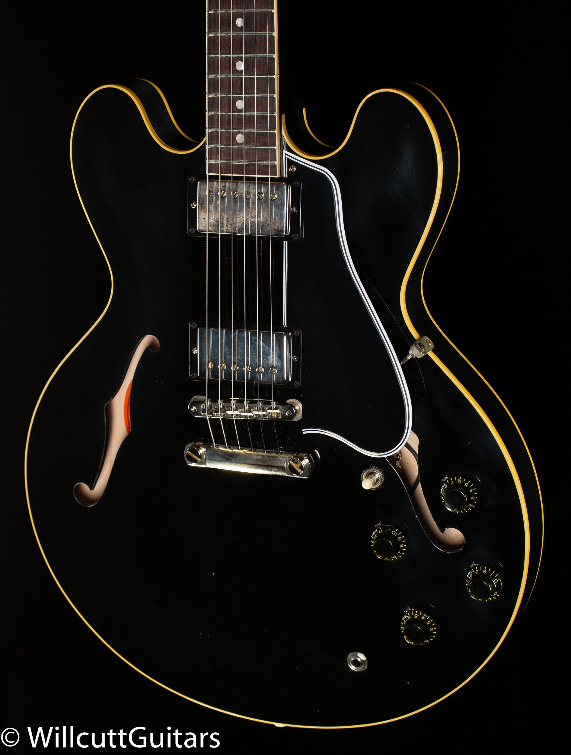 Gibson Custom Shop 1959 ES-335 Reissue Murphy Lab Ultra Light Aged Ebony (168)