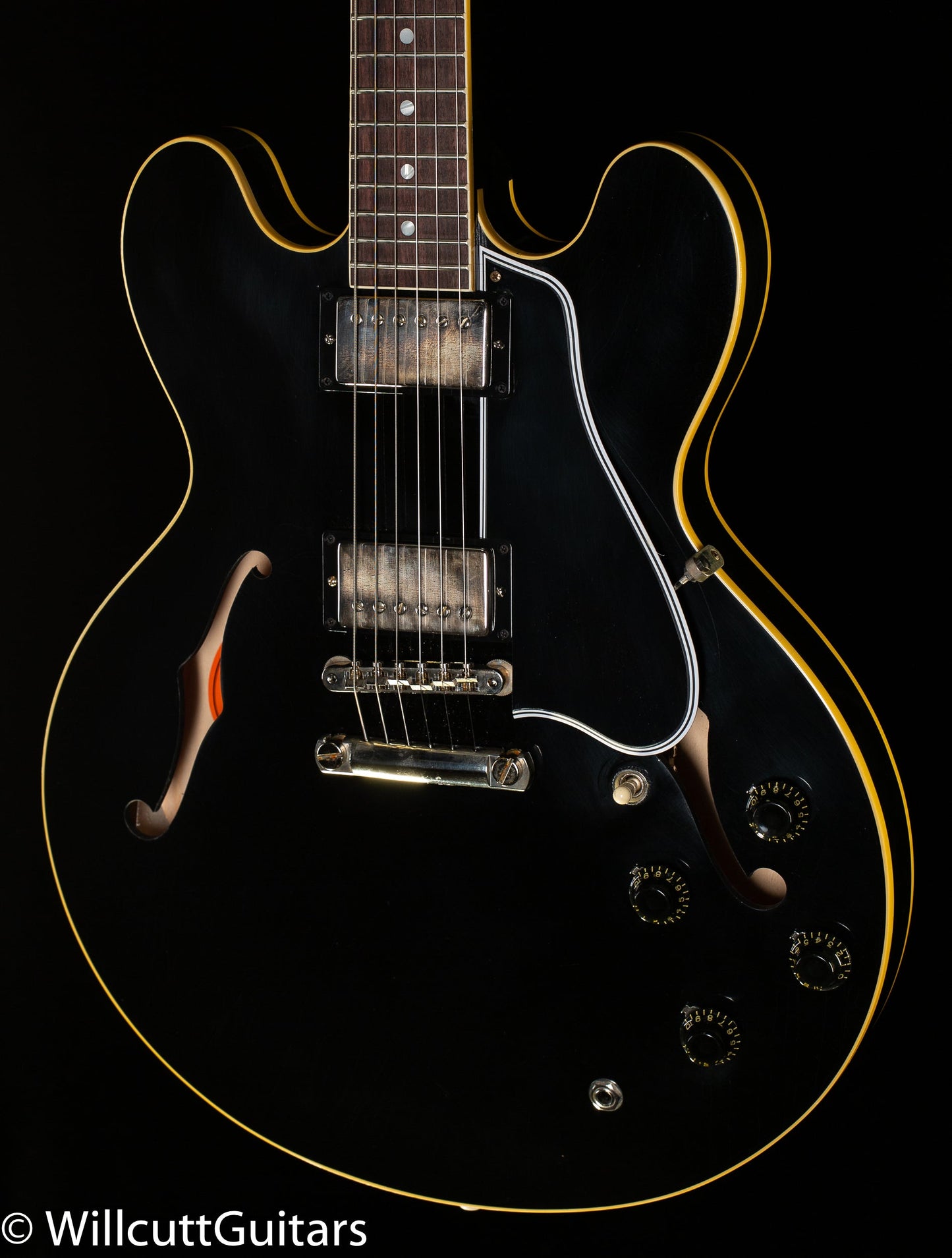 Gibson Custom Shop 1959 ES-335 Reissue Murphy Lab Ultralight Aged Ebony (188)