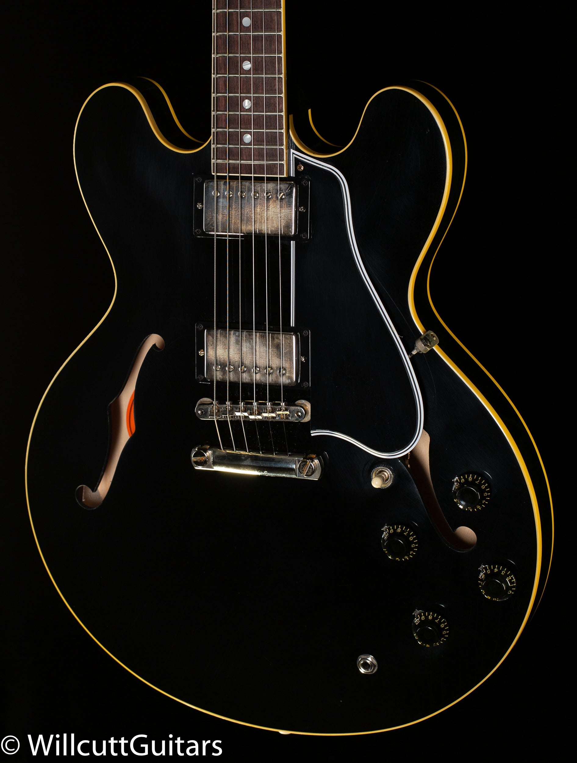 Gibson Custom Shop 1959 ES-335 Reissue Murphy Lab Ultralight Aged Ebony (188)
