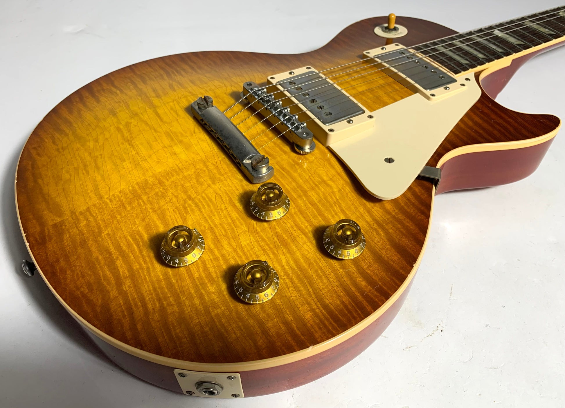 2011 Gibson TOM MURPHY Aged 1959 Reissue Les Paul Standard R9 Custom Shop Historic 59 Iced Tea Sunburst