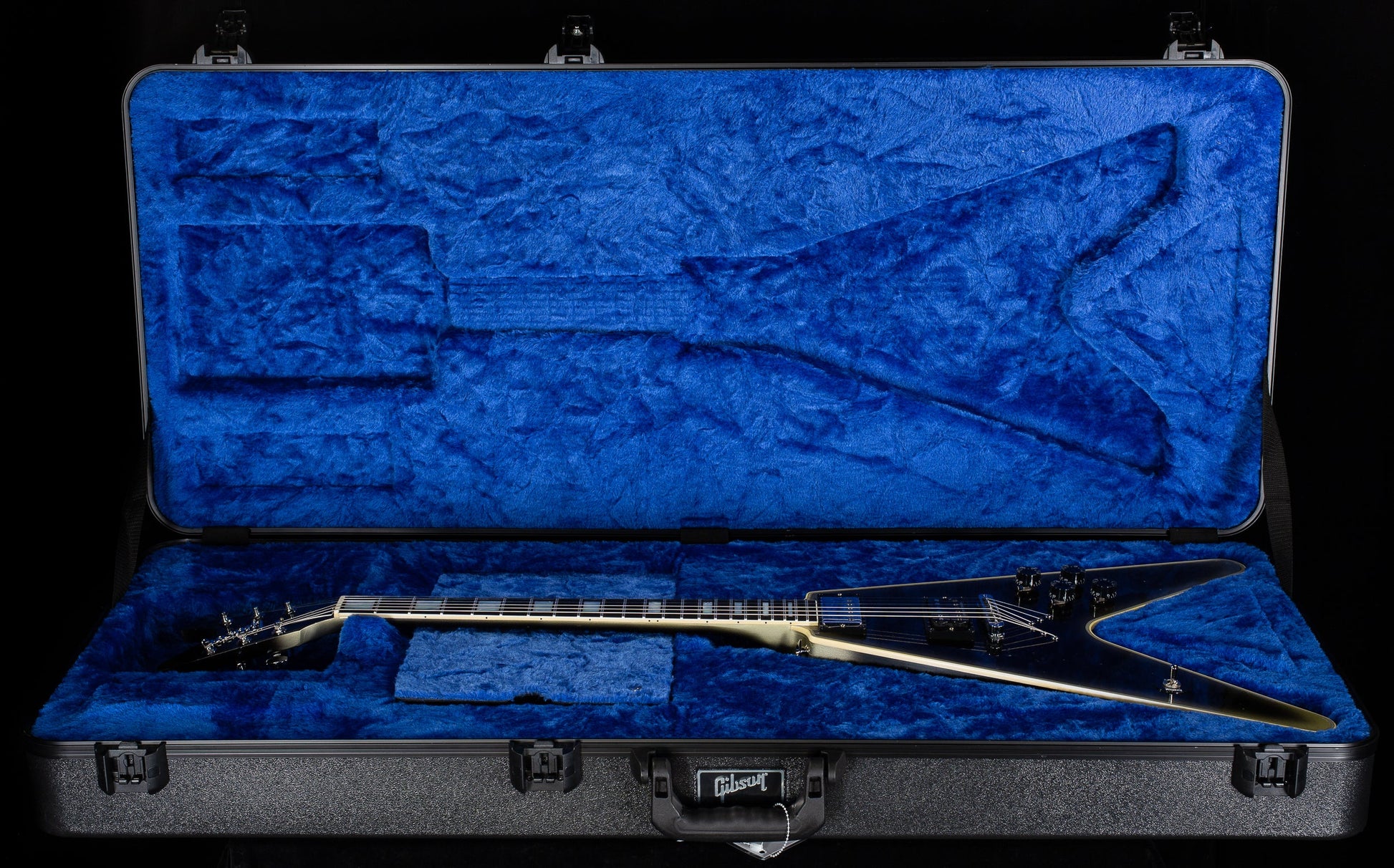 Gibson Custom Shop Adam Jones Flying V Custom Reverse Antique Murphy Lab Aged Silverburst (J47)