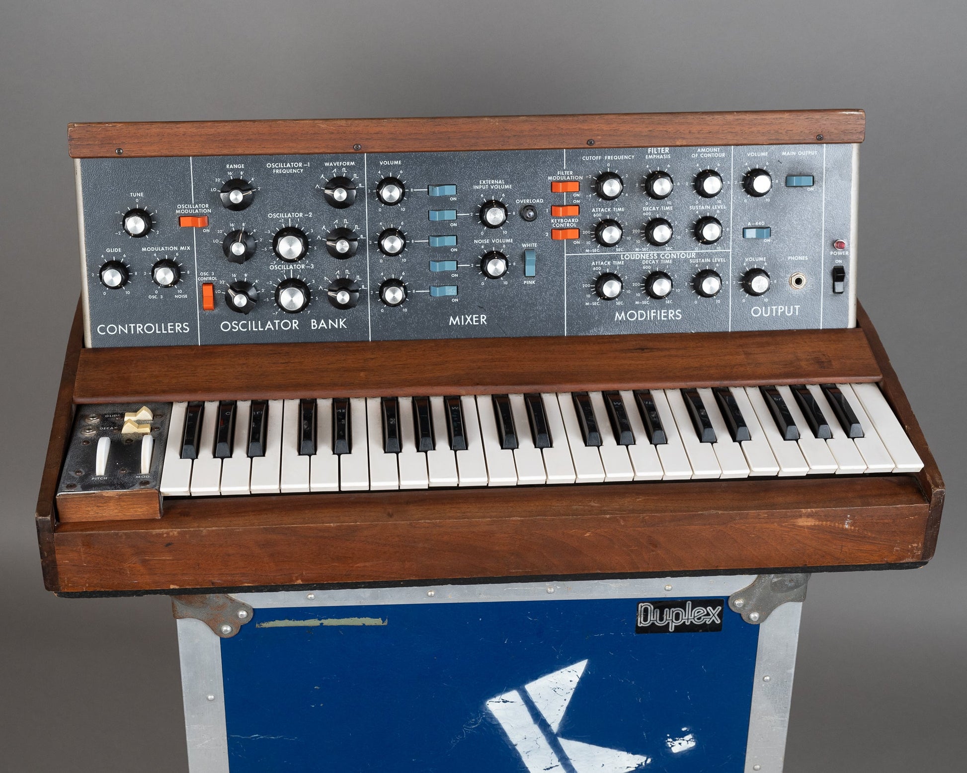 c1974 Moog Minimoog Model D Analogue Synthesizer