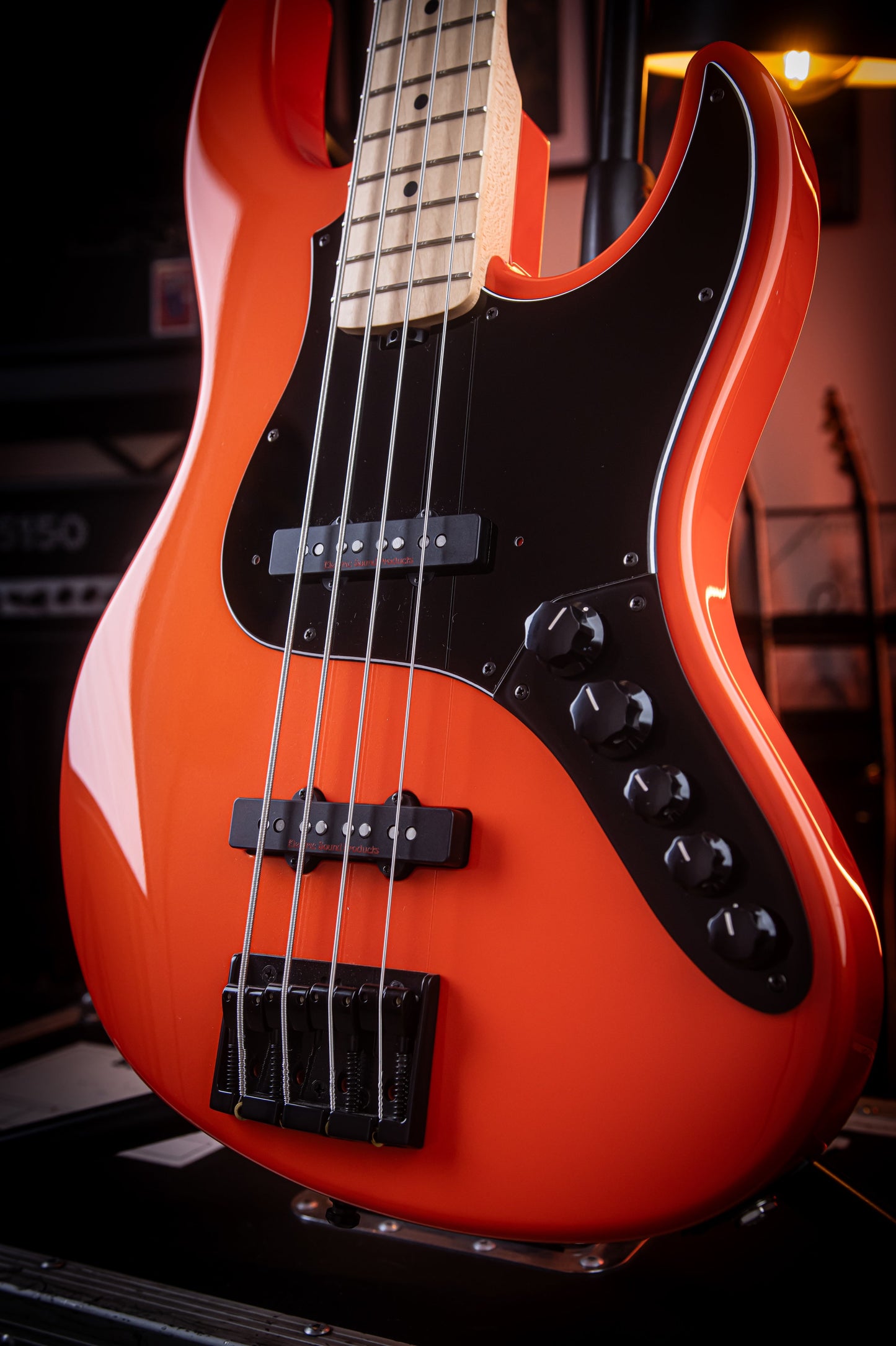 ESP Custom Shop Amaze Bass, Arancia Atlas