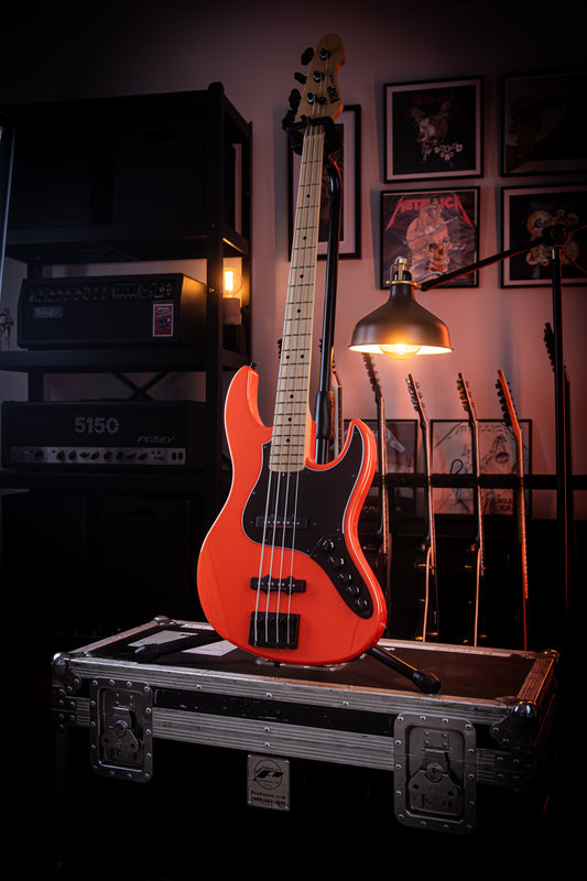 ESP Custom Shop Amaze Bass, Arancia Atlas