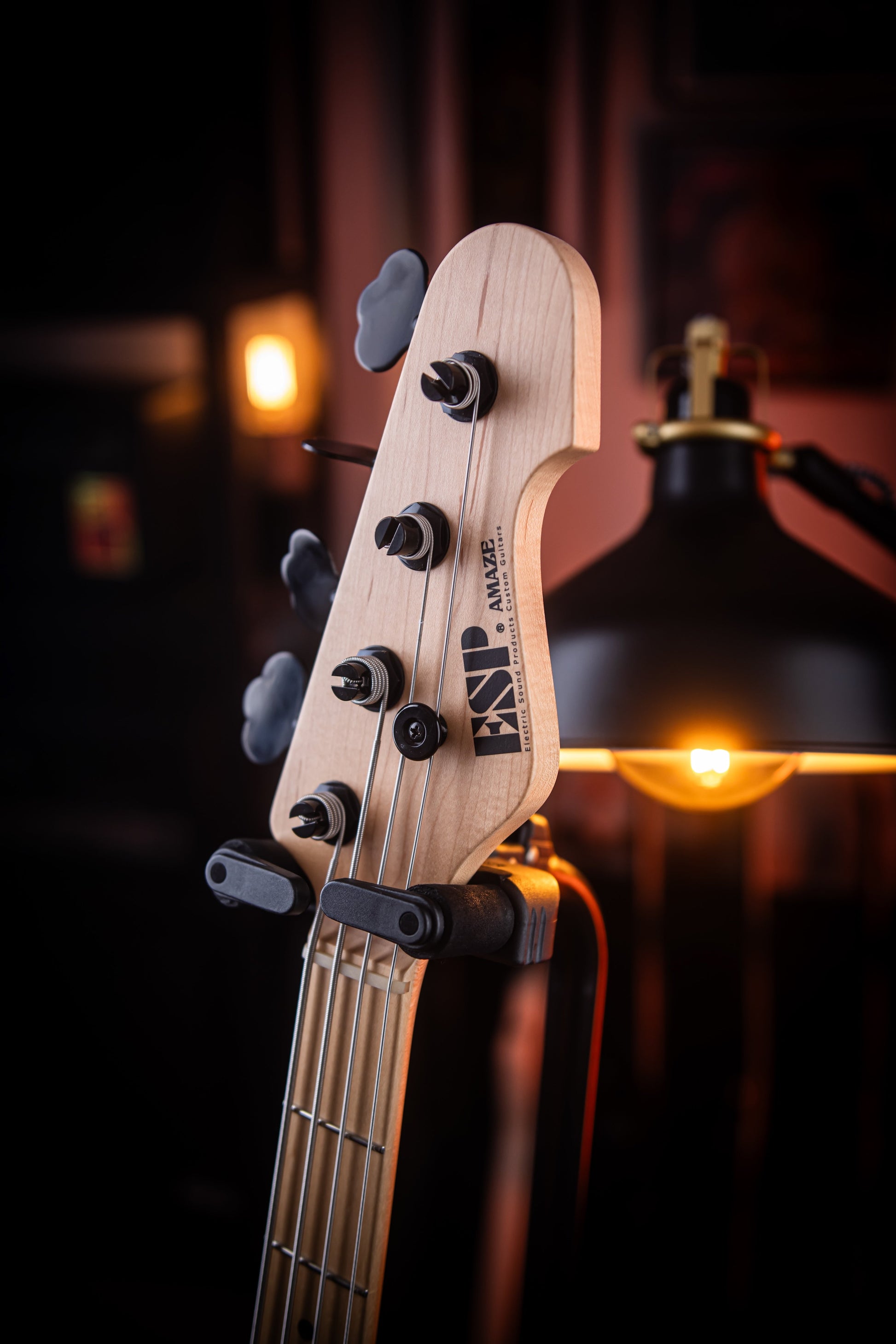 ESP Custom Shop Amaze Bass, Metallic Purple