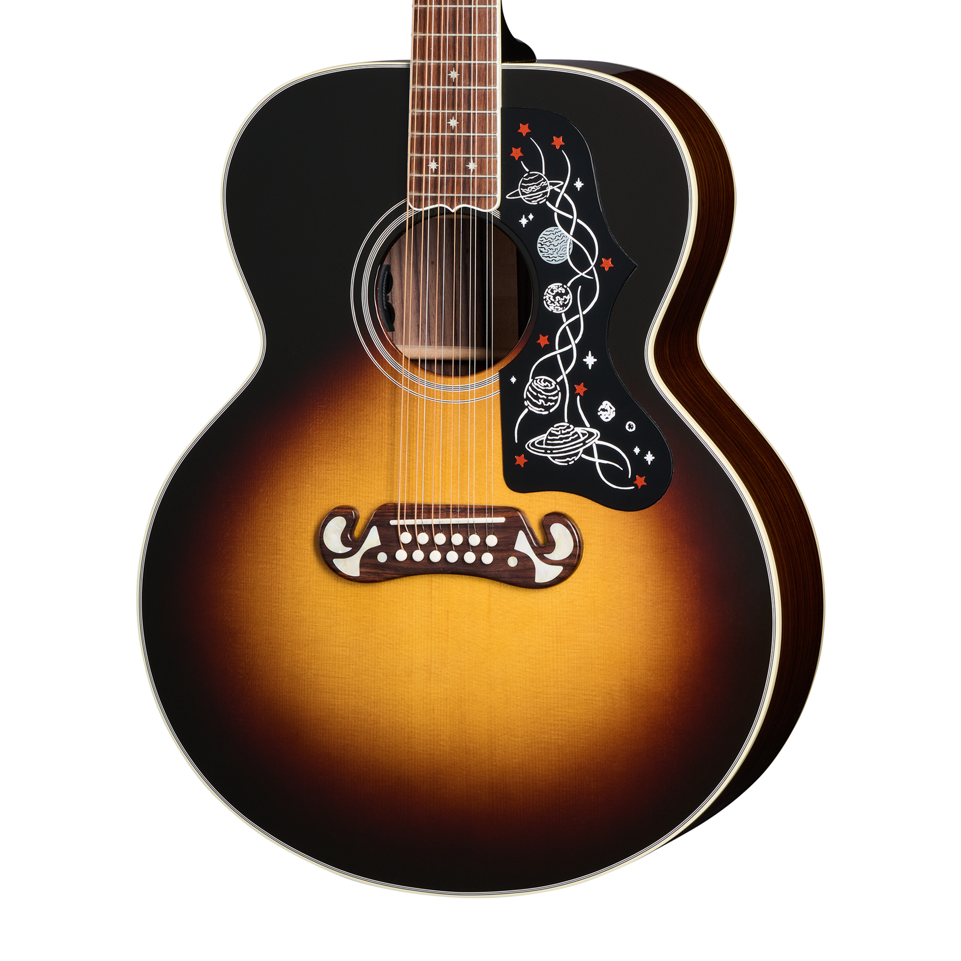 Gibson Custom Brian May SJ-200 12-String, Vintage Sunburst