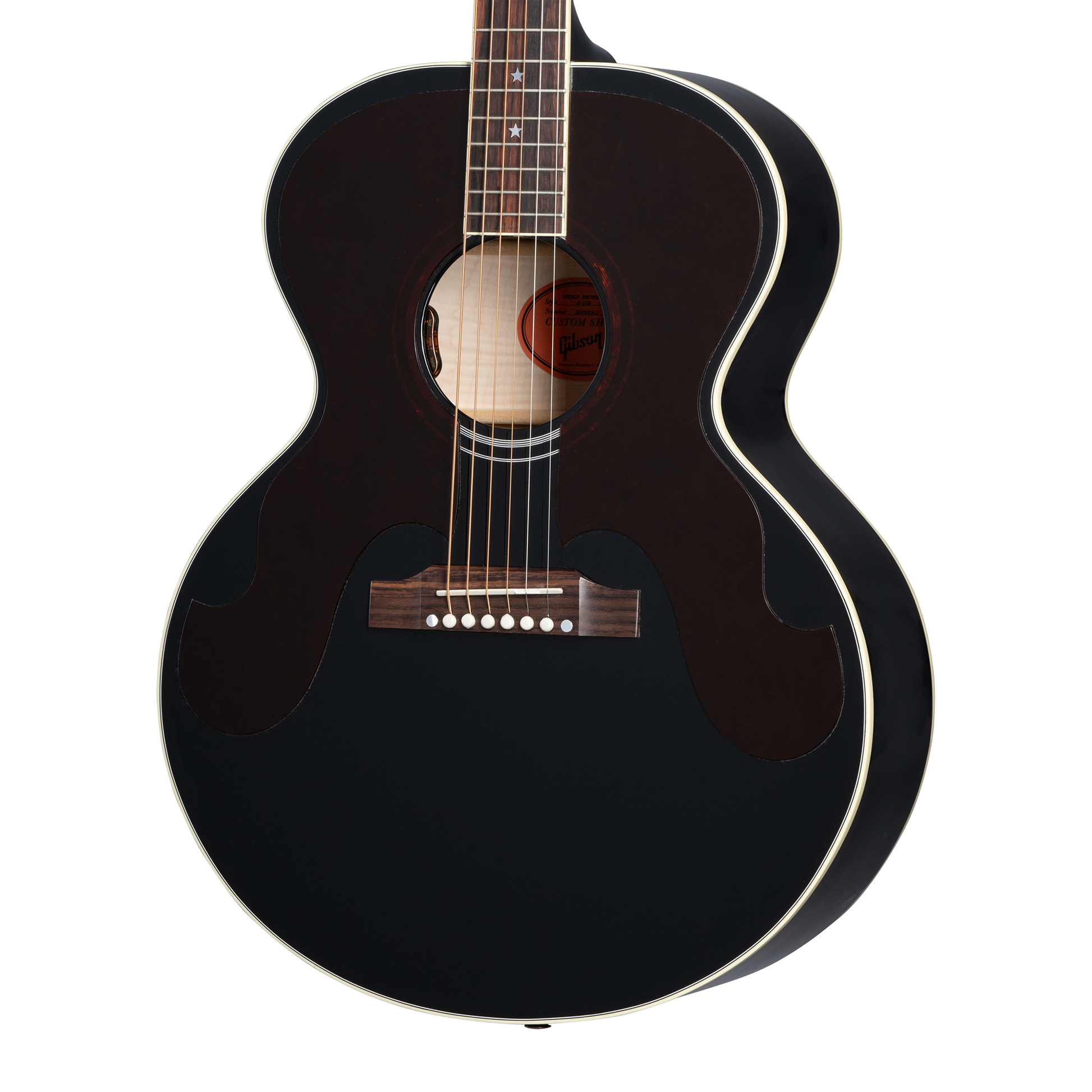 Gibson Custom Everly Brothers J-180, Ebony