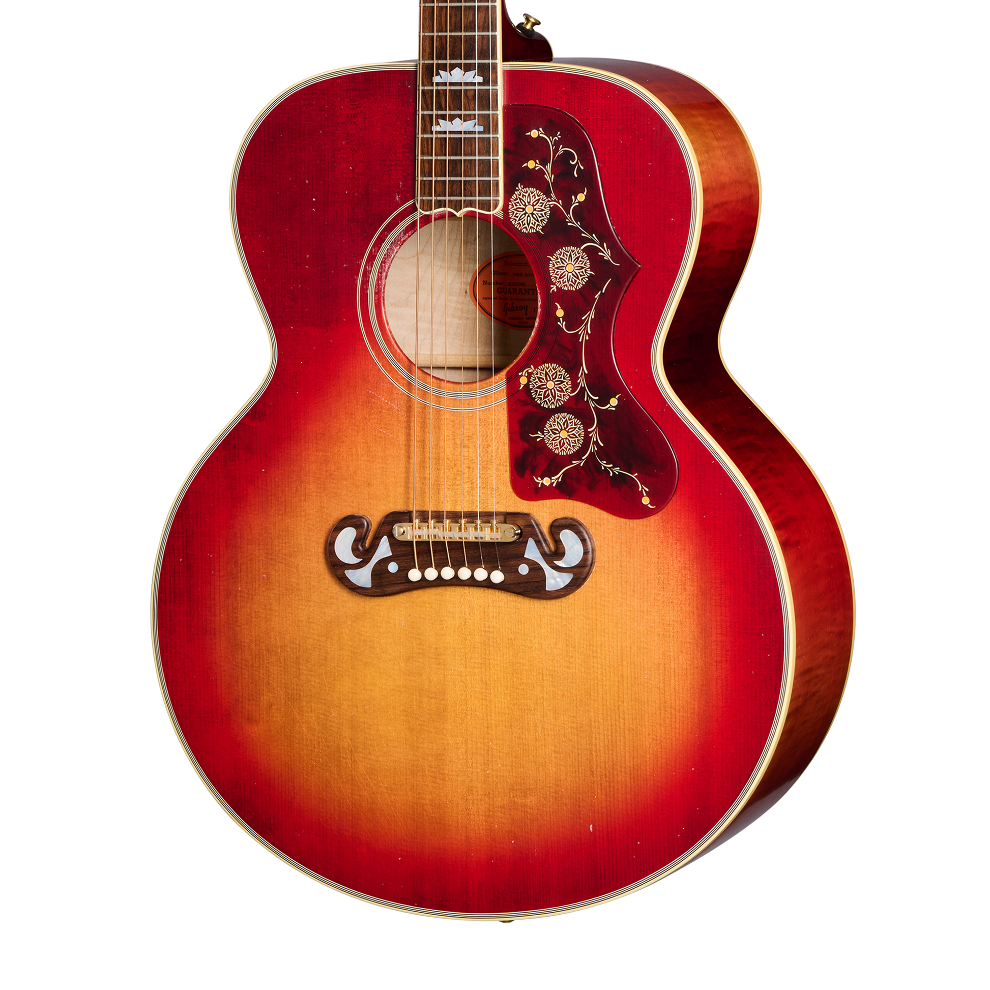 Gibson Custom Jimmy Page 1964 SJ-200 Collector's Edition, Cherry Tea
