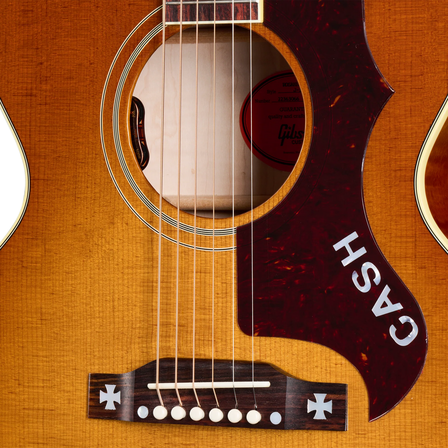 Gibson Custom Rosanne Cash J-185, Heritage Cherry Sunburst