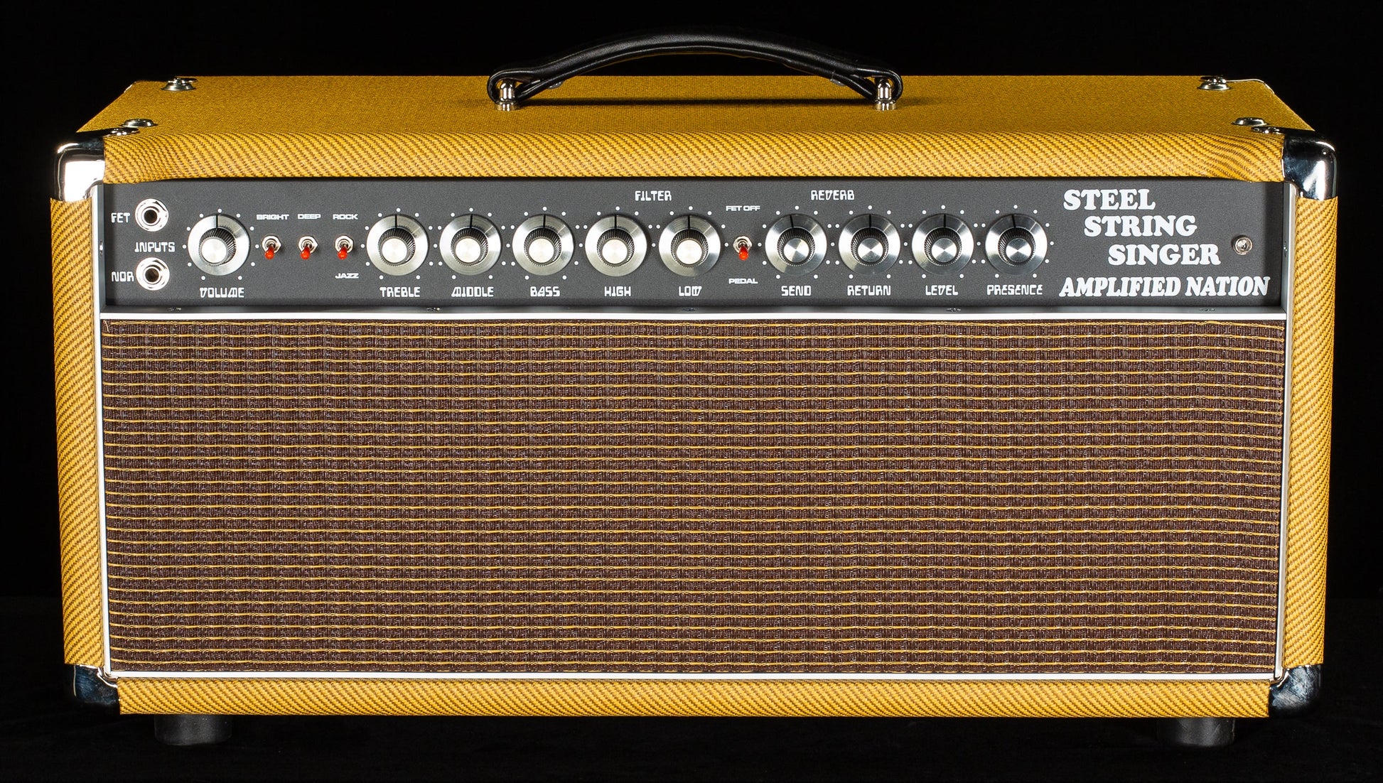 Amplified Nation Steel String Singer 50W Head Tweed