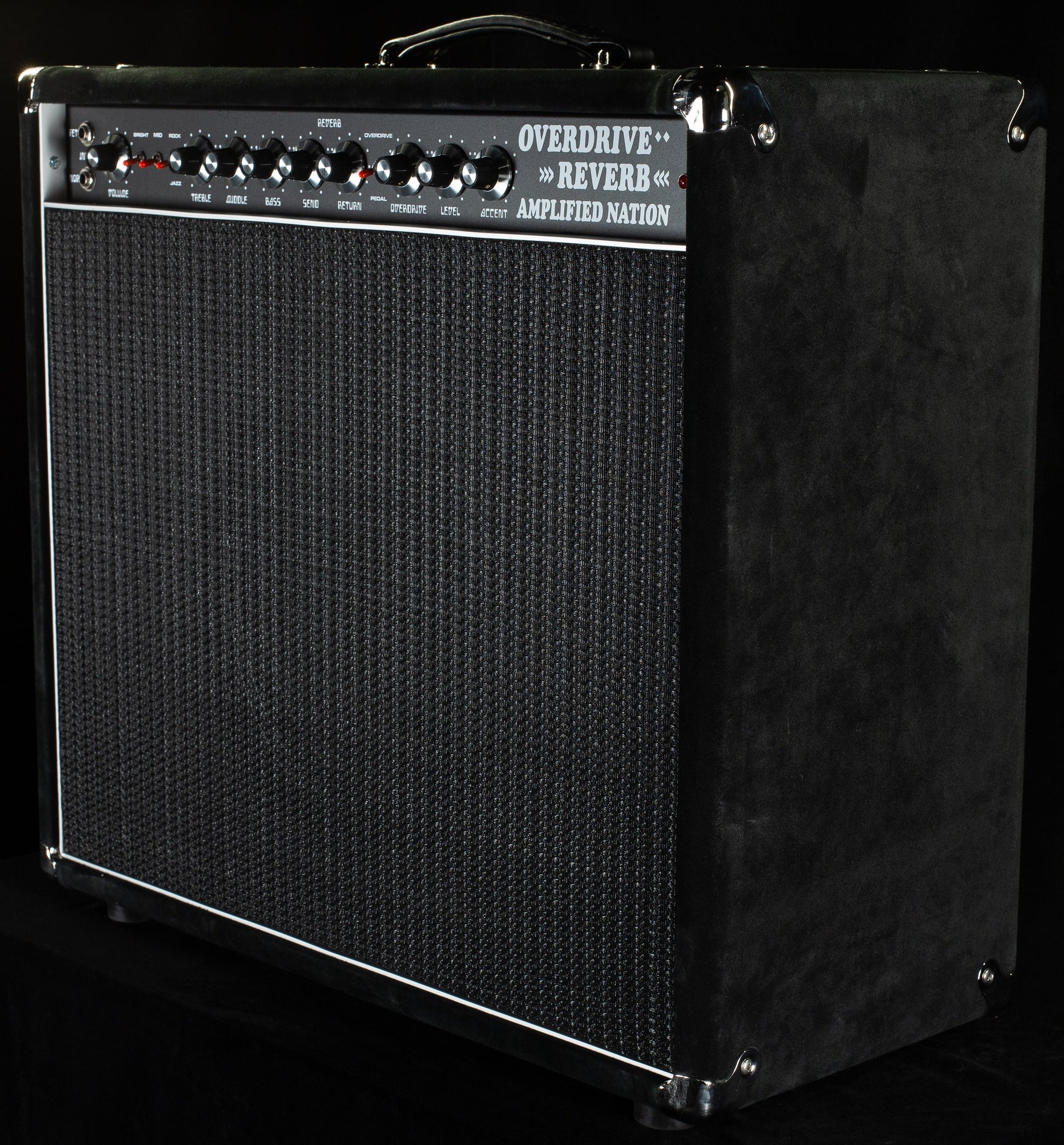 Amplified Nation Overdrive Reverb 50w 1x12 Combo Black Suede / Black Cloth