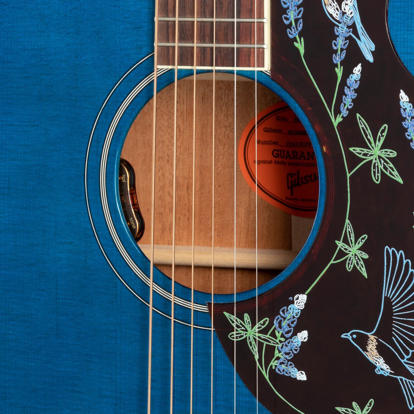 Gibson Custom Miranda Lambert Bluebird, Bluebonnet