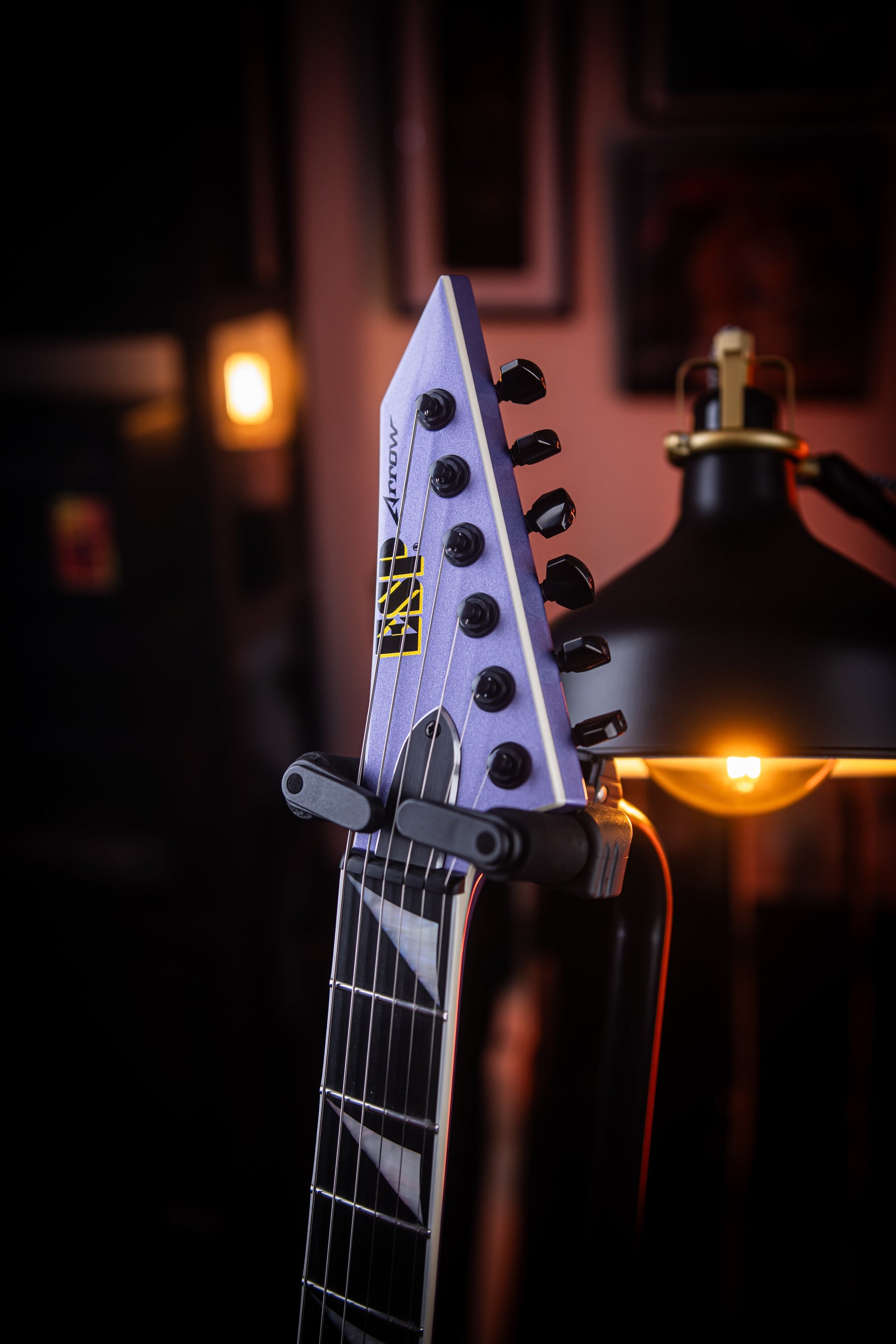ESP Custom Shop Arrow NT, Metallic Purple