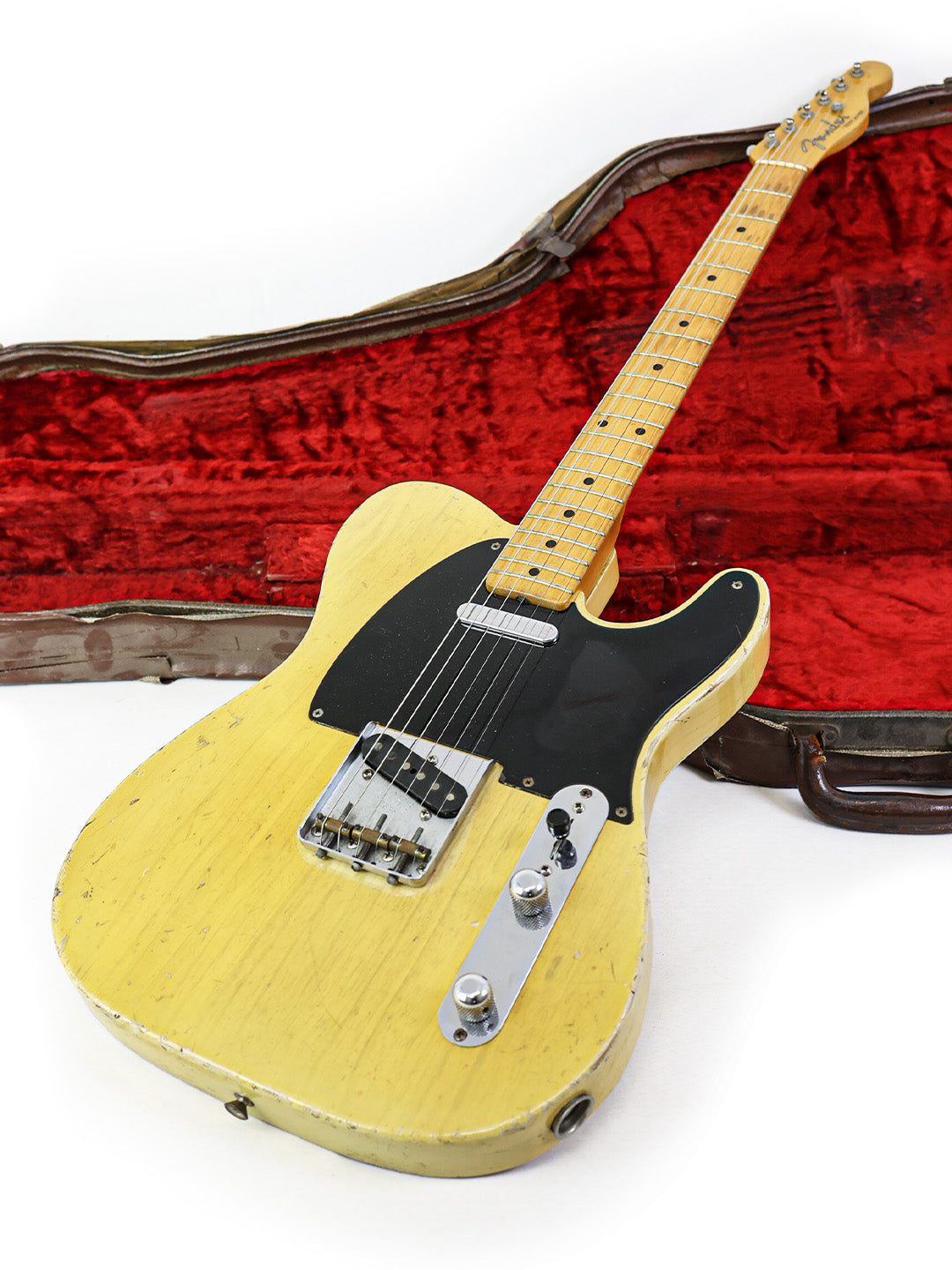SOLD - Vintage Original Fender Telecaster 'Blackguard' - USA 1954