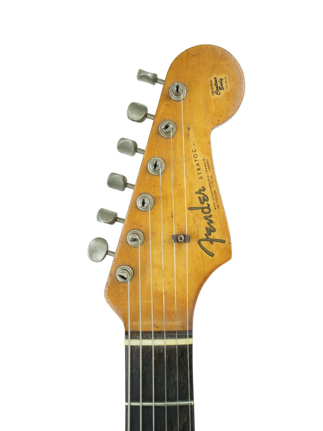 SOLD - Fender Stratocaster Fiesta Red ex Phil Emmanuel - USA 1963