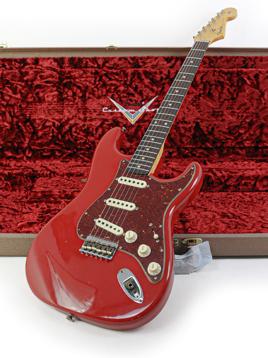 Fender Custom Shop 1961 Stratocaster Hardtail Dakota Red - USA 2022