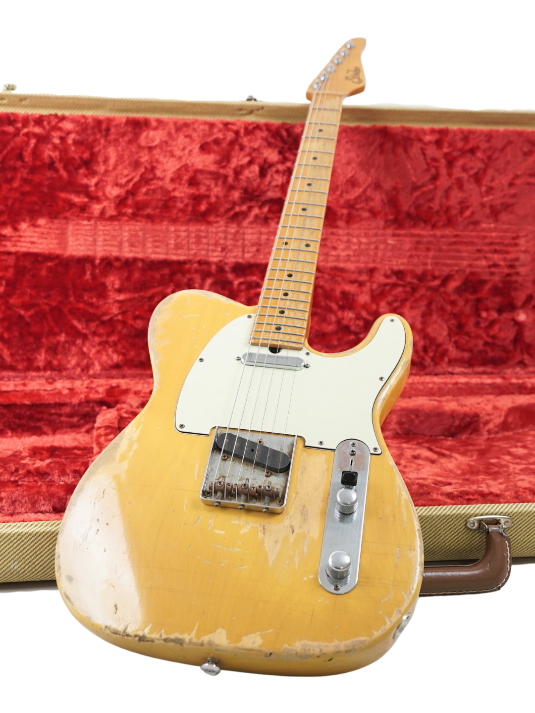 Suhr Classic T Antique Trans Butterscotch Heavy Ageing - USA 2015