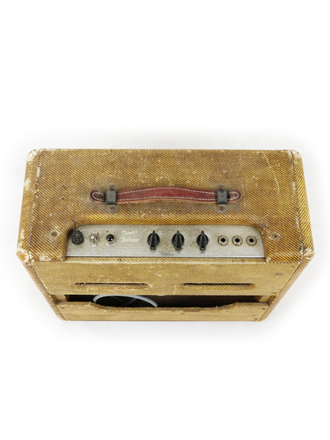 SOLD -  Fender Tweed Deluxe Amp 5D3 – USA 1955