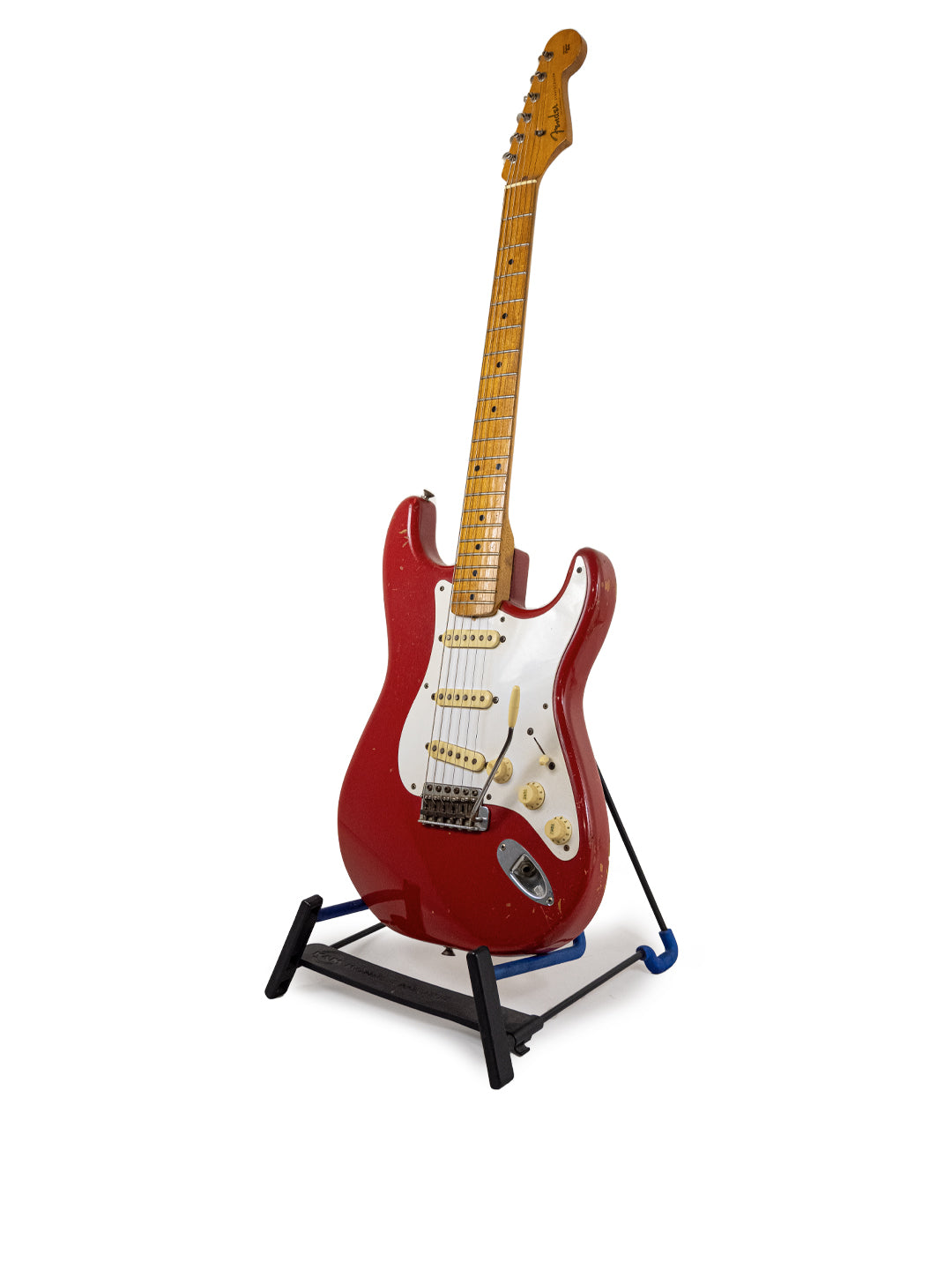 SOLD - Vintage Fender Stratocaster – Dakota Red Refinish - USA 1957