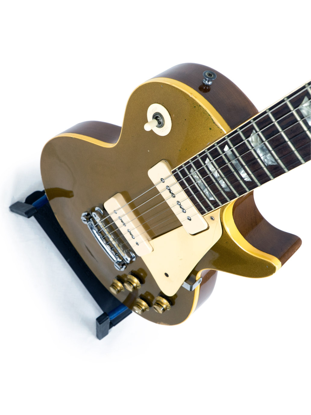 SOLD - Vintage Gibson Les Paul Standard Goldtop Narrow Headstock – USA 1968