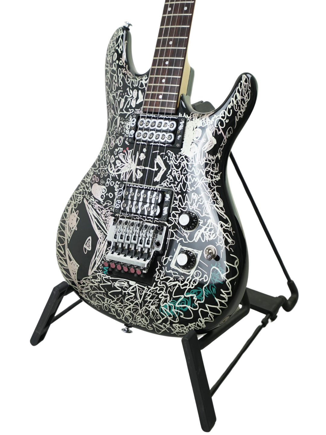 Ibanez Limited Edition Joe Satriani Black Dog JS BDG 1 of 88 - Japan 2008
