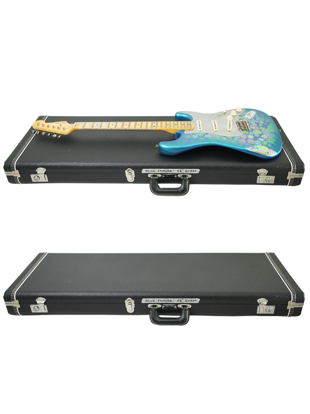 Fender Custom Shop Limited Edition El Diablo '56 Strat Relic Aged Blue Flower - USA 2021