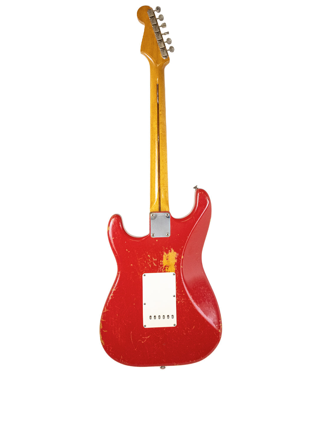 SOLD - Vintage Fender Stratocaster – Dakota Red Refinish - USA 1957