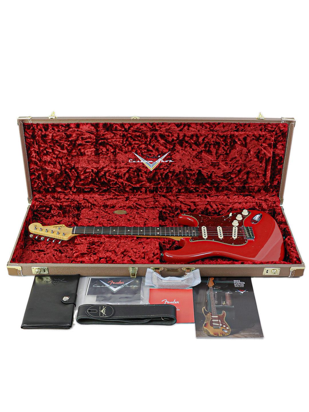 Fender Custom Shop 1961 Stratocaster Hardtail Dakota Red - USA 2022