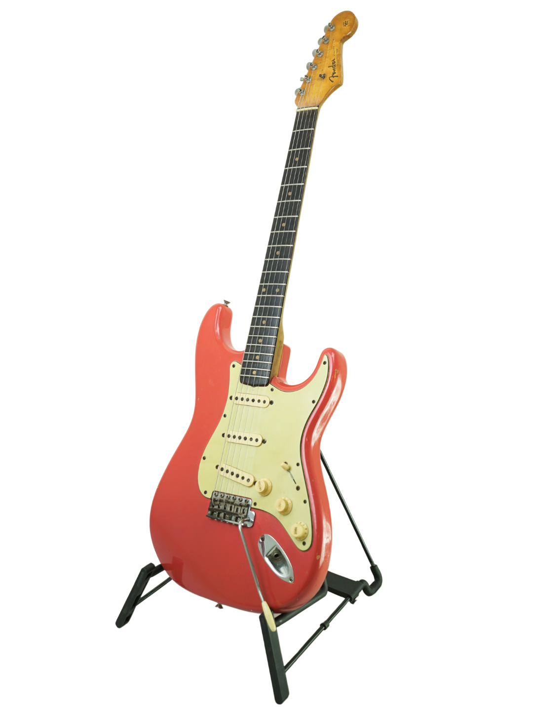 SOLD - Fender Stratocaster Fiesta Red ex Phil Emmanuel - USA 1963